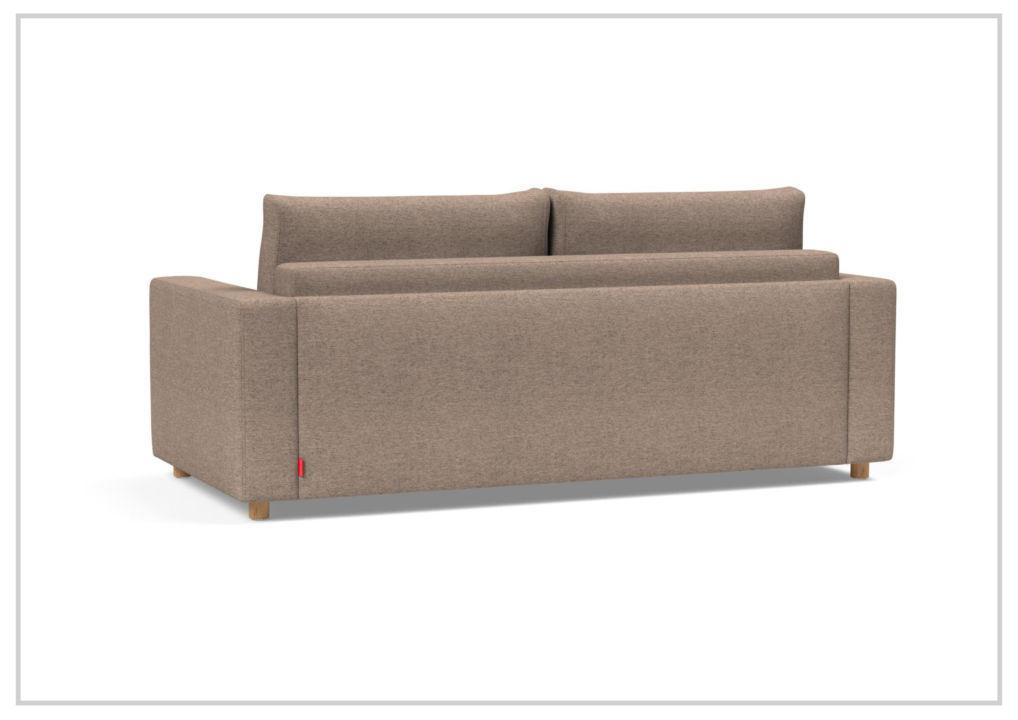 Innovation Living Neah Fabric 2-Seater King Size Sleeper Sofa Bed - Convertible Comfort for Small Spaces & Guest Rooms