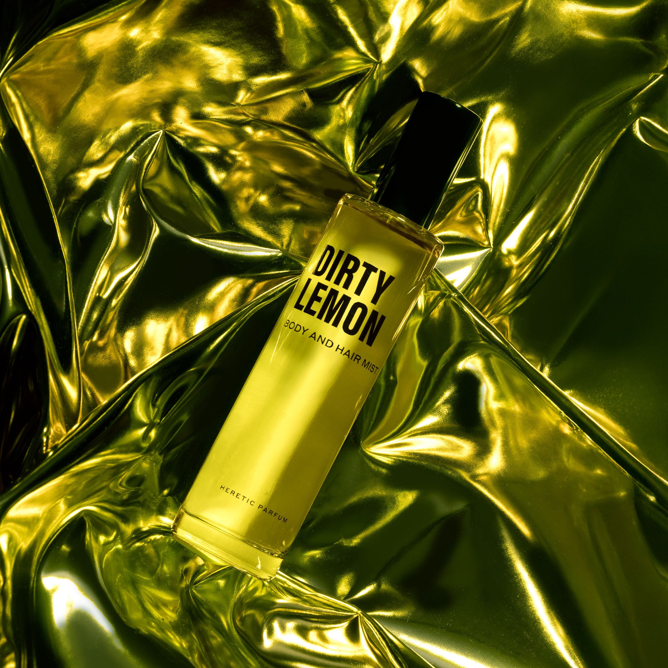 Organic Dirty Lemon Body & Hair Mist Spray - Refreshing & Hydrating for Dry Skin & Frizzy Hair | Perfect for Gym, Travel & Everyday Use