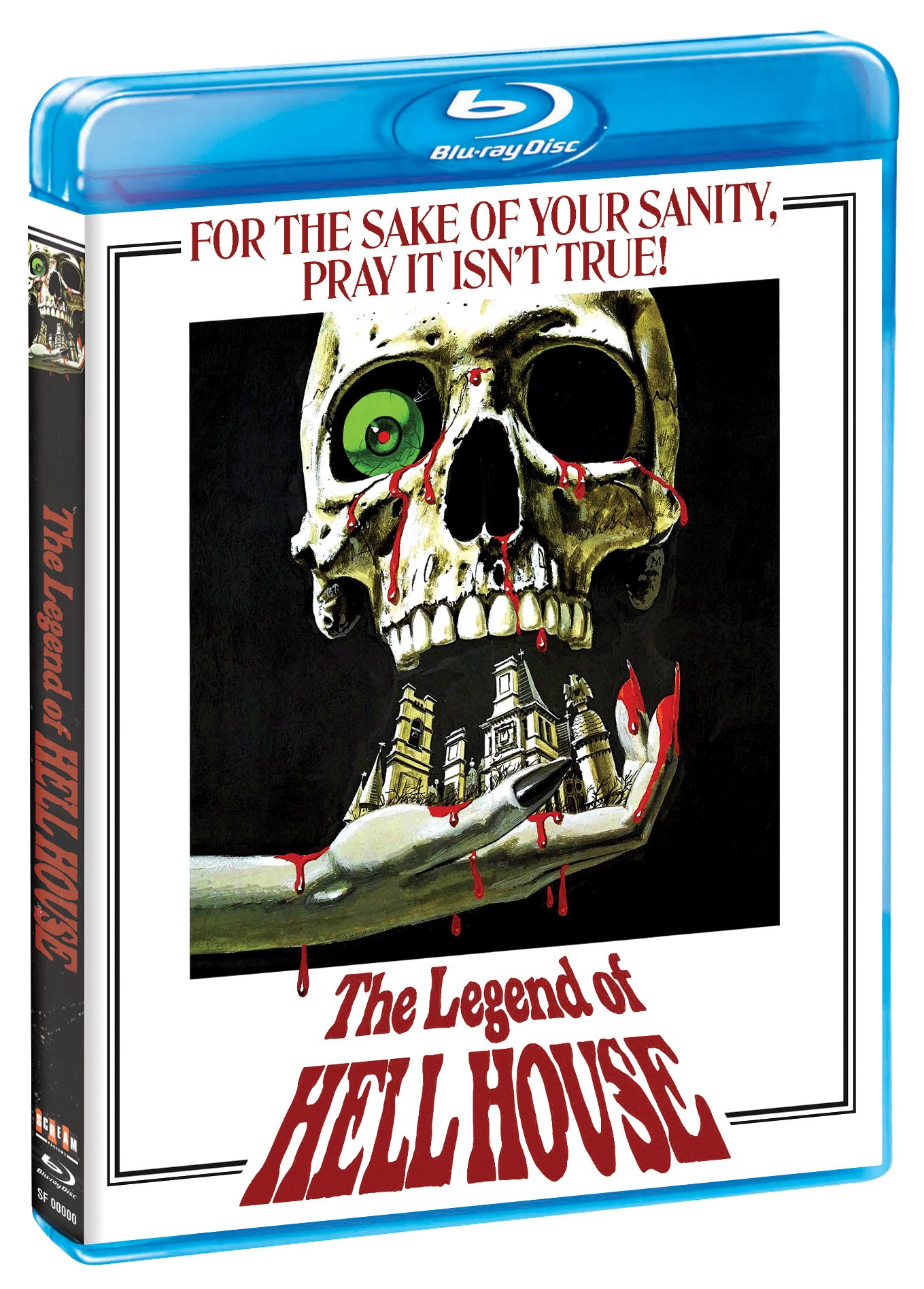 The Legend of Hell House Blu-ray - Classic Horror Movie for Halloween Nights & Scary Movie Marathons
