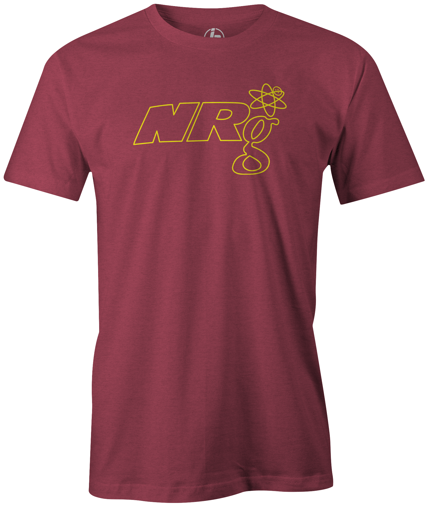Vintage Retro Bowling Ball Logo T-Shirt - Track NRG Bowler Graphic Tee for Men & Women - Perfect for Bowling Leagues, Casual Wear & Sports Enthusiasts