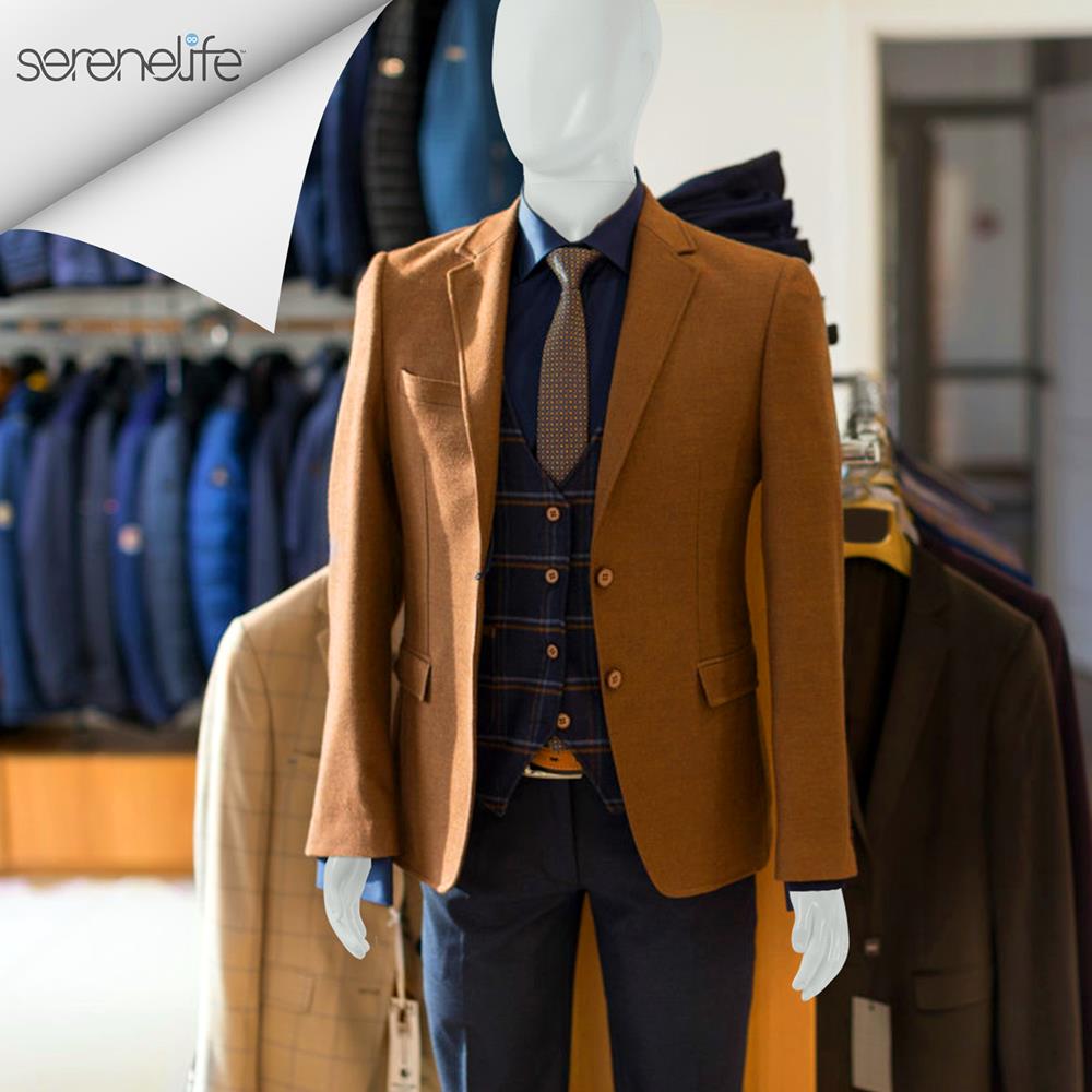 Men's Adjustable Dress Form Mannequin - Professional Male Torso Display for Tailoring, Fitting & Fashion Design - Perfect for Tailors, Designers & Clothing Stores