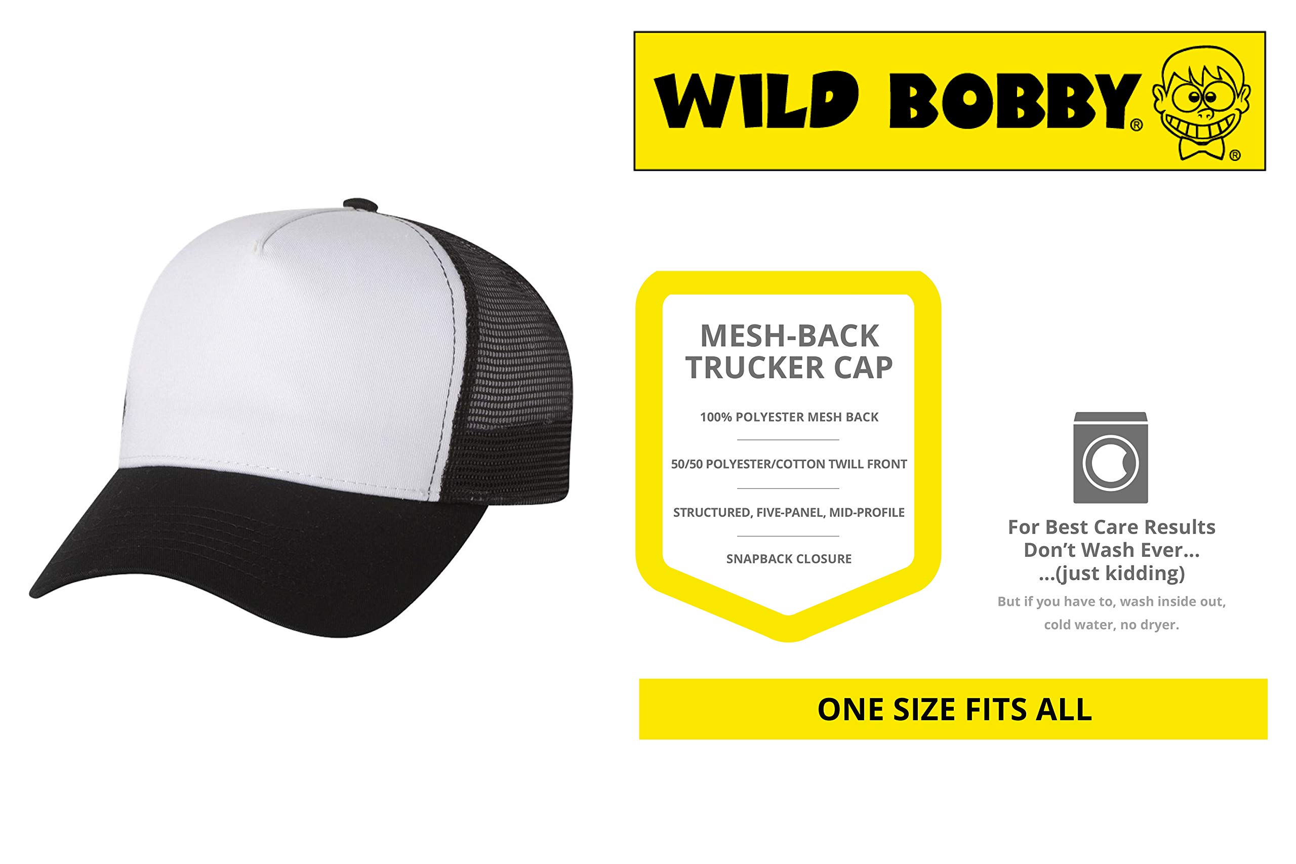 Built Ford Tough Trucker Hat - Durable & Stylish Ford Cars & Trucks Cap for Men & Women - Perfect for Driving, Outdoor Adventures & Casual Wear
