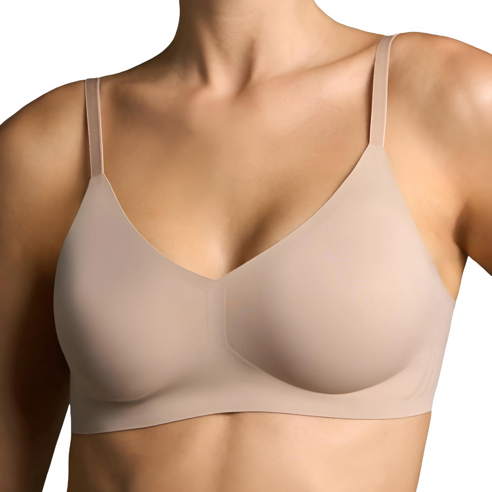 EBY Relief Bra for Women - Seamless Wireless Comfort Bras with Adjustable Straps - Perfect for Yoga, Workouts & Everyday Wear