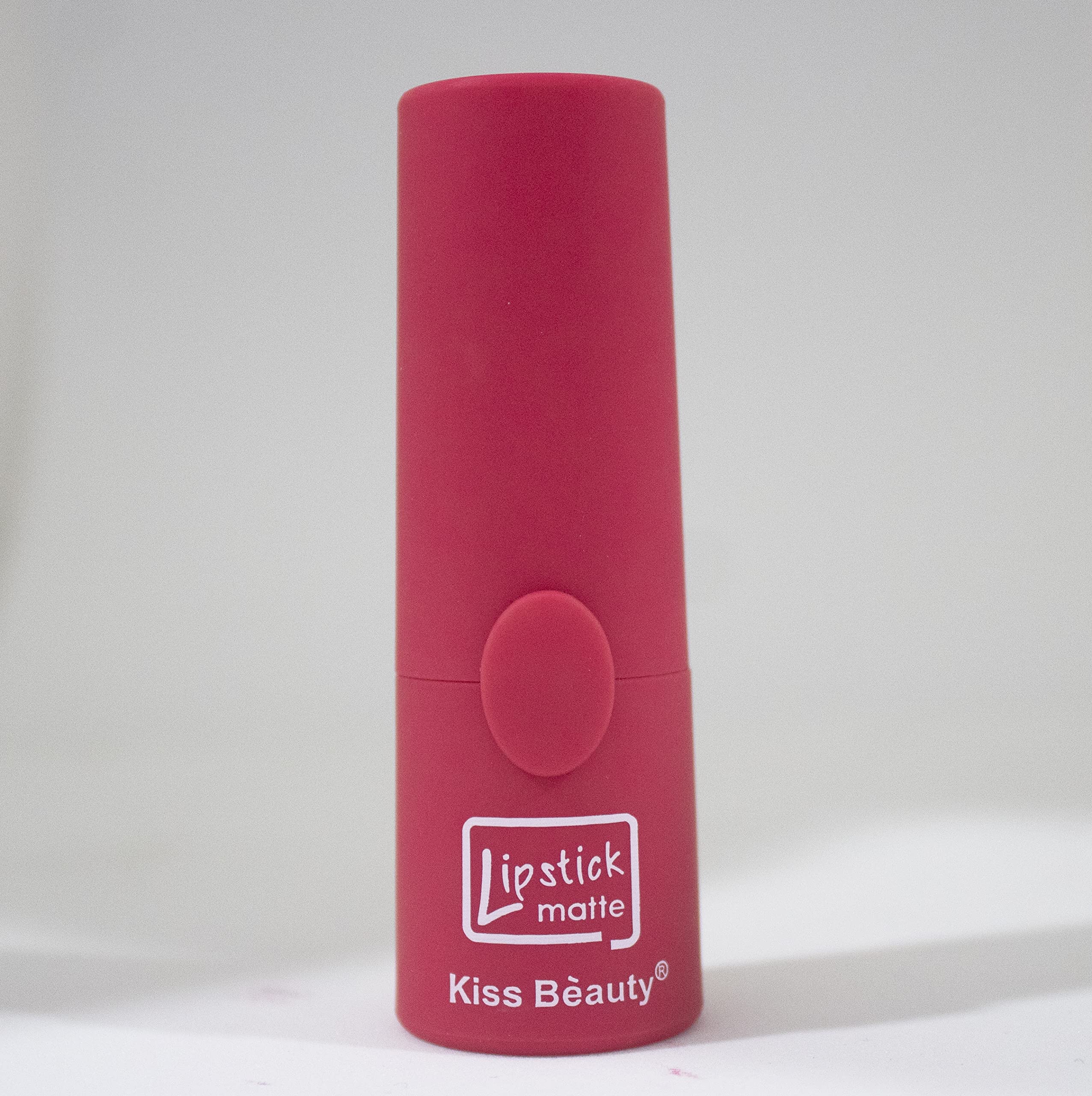 Kiss Beauty LTS Matte Lipstick - Long Lasting, Waterproof & Smudgeproof - Rich Pigment Color (Baby Pink) - Perfect for Women & Girls - Everyday Wear, Parties & Special Occasions