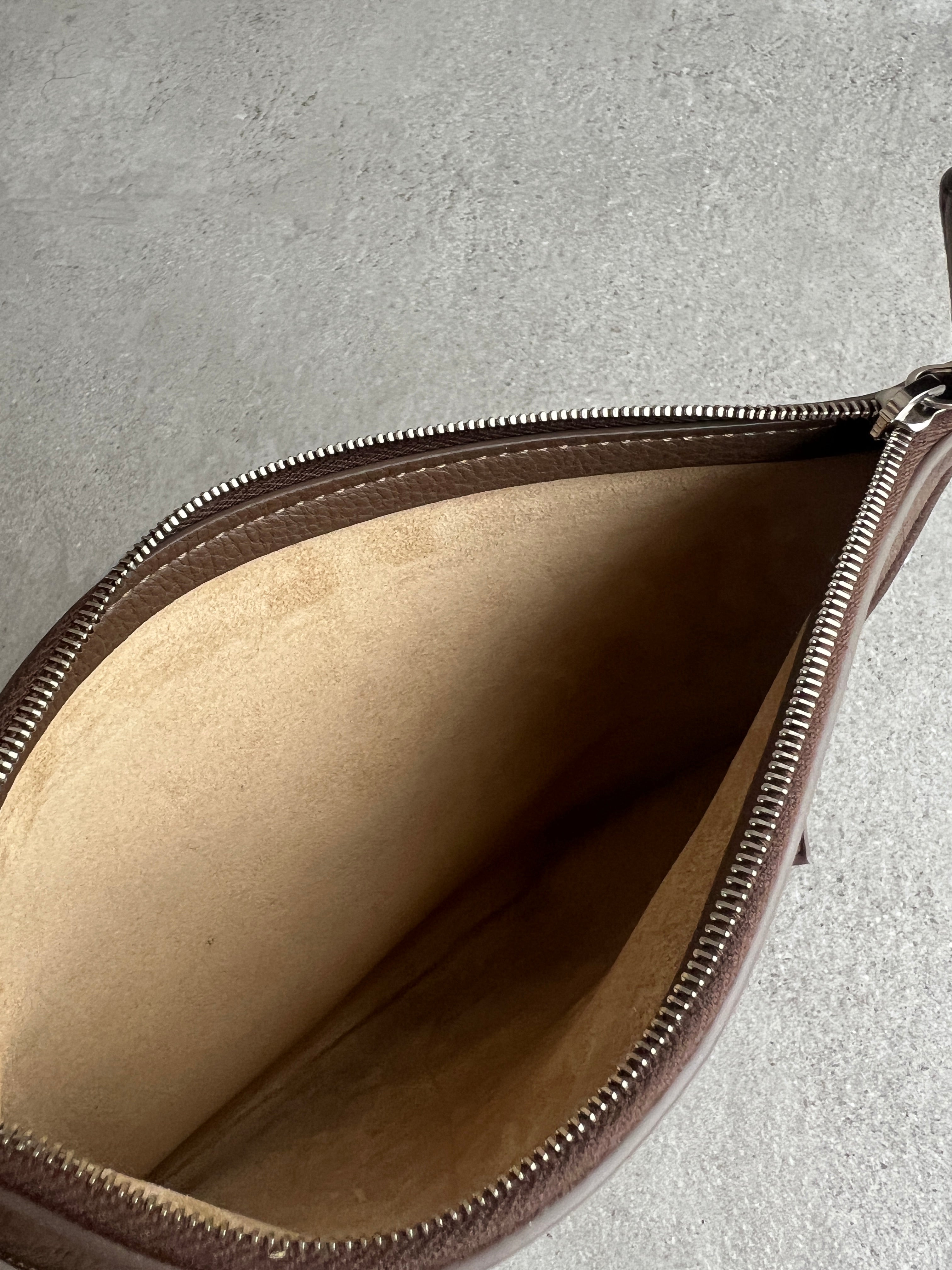 Premium Leather Park Tote Bag - Grain Textured Dark Olive Green Handbag for Women | Perfect for Work, Travel & Everyday Use