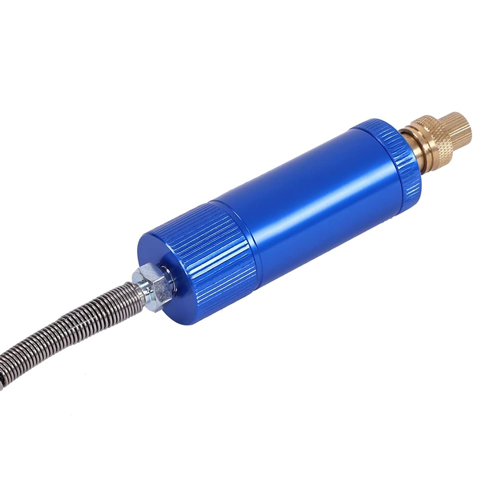 Zetiling High Pressure Manual Hand Pump for Diving, 0.5L Mini Oxygen Tank with 53cm Stainless Steel Air Tube - Includes Connector, Wrench & Accessories - Perfect for Scuba Diving, Snorkeling & Emergency Oxygen Supply