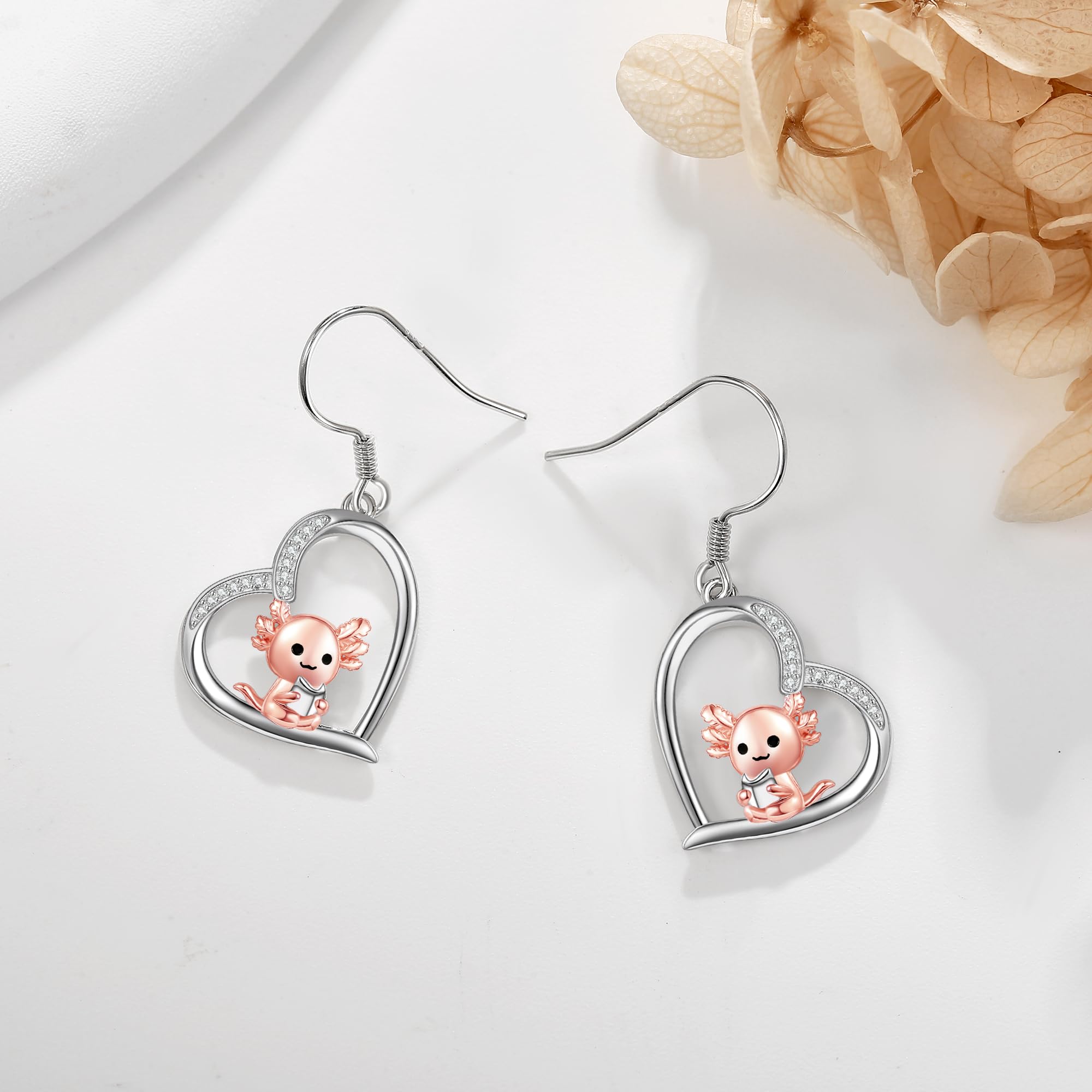 Sterling Silver Drop Earrings - Dragonfly, Octopus, Bee, Mushroom & Sunflower Designs | Dainty Jewelry Gifts for Women & Girls | Perfect for Everyday Wear, Parties & Special Occasions