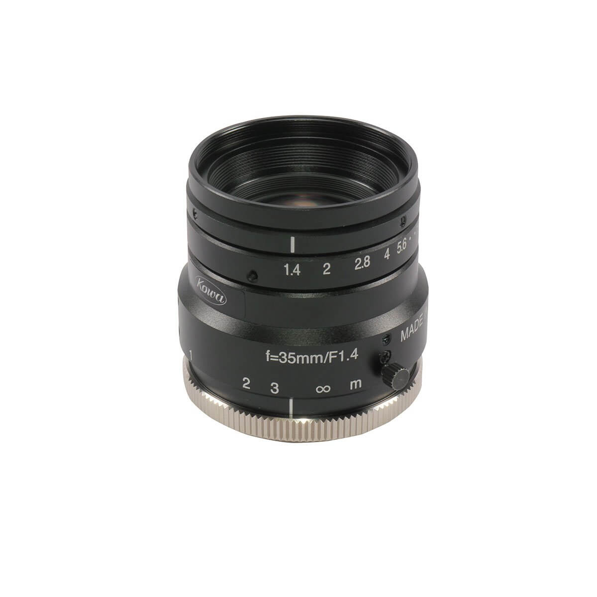 LM35HC 1.2MP 35mm F1.4 C Mount Lens for CCTV Security Cameras - High Resolution Wide Angle Lens for Surveillance, Photography & Videography