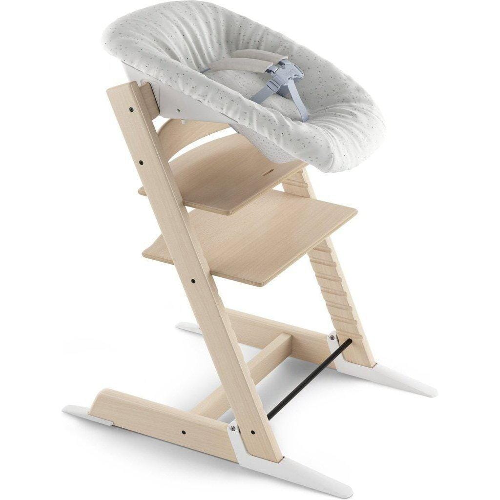 Stokke Tripp Trapp Newborn Set Cover - Soft & Breathable Baby High Chair Cushion - Perfect for Feeding, Playtime & Comfort (Grey)