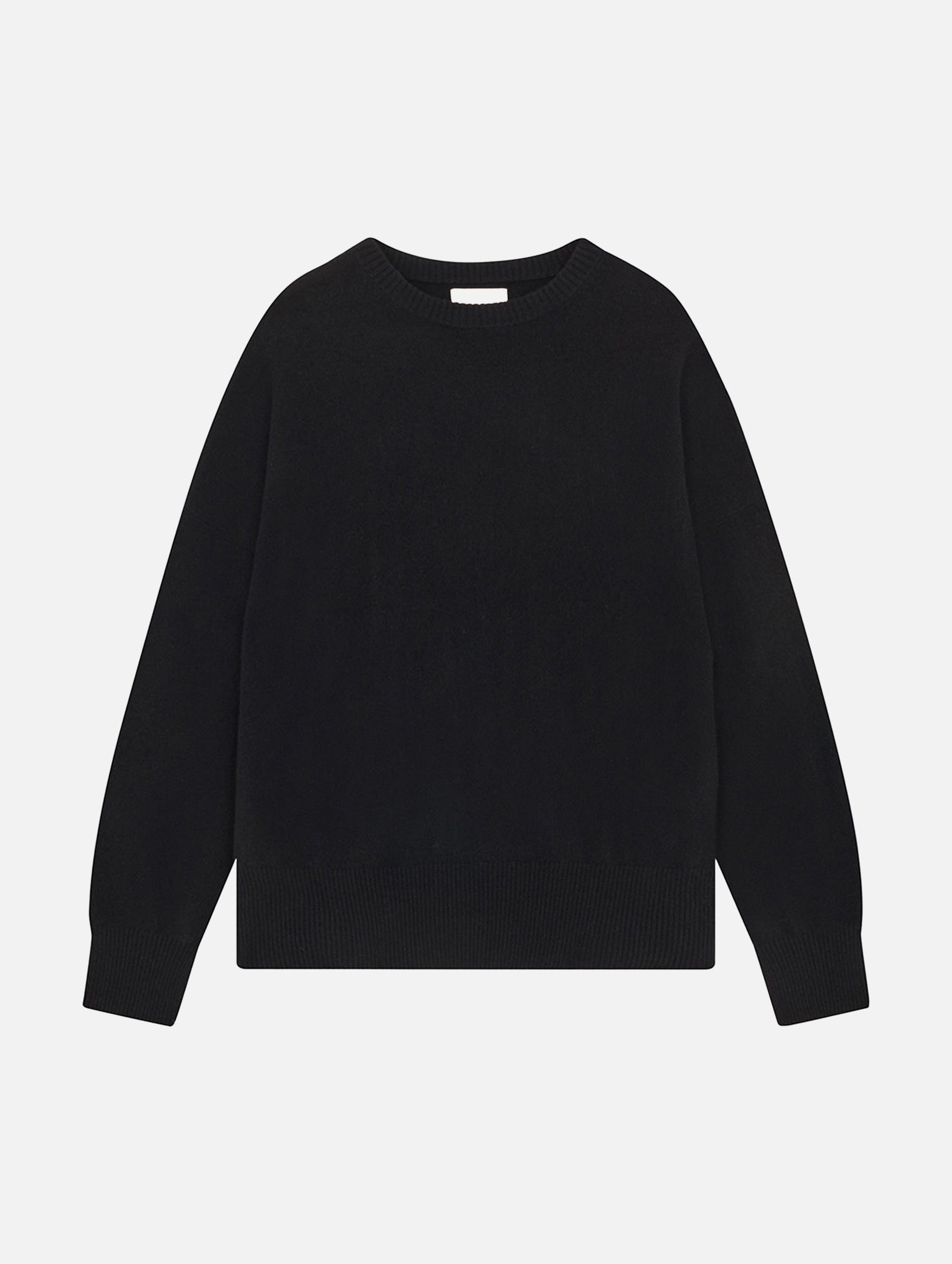 Premium Anaa Cashmere Sweater for Women - Soft & Warm Black Pullover - Perfect for Winter, Office & Casual Wear