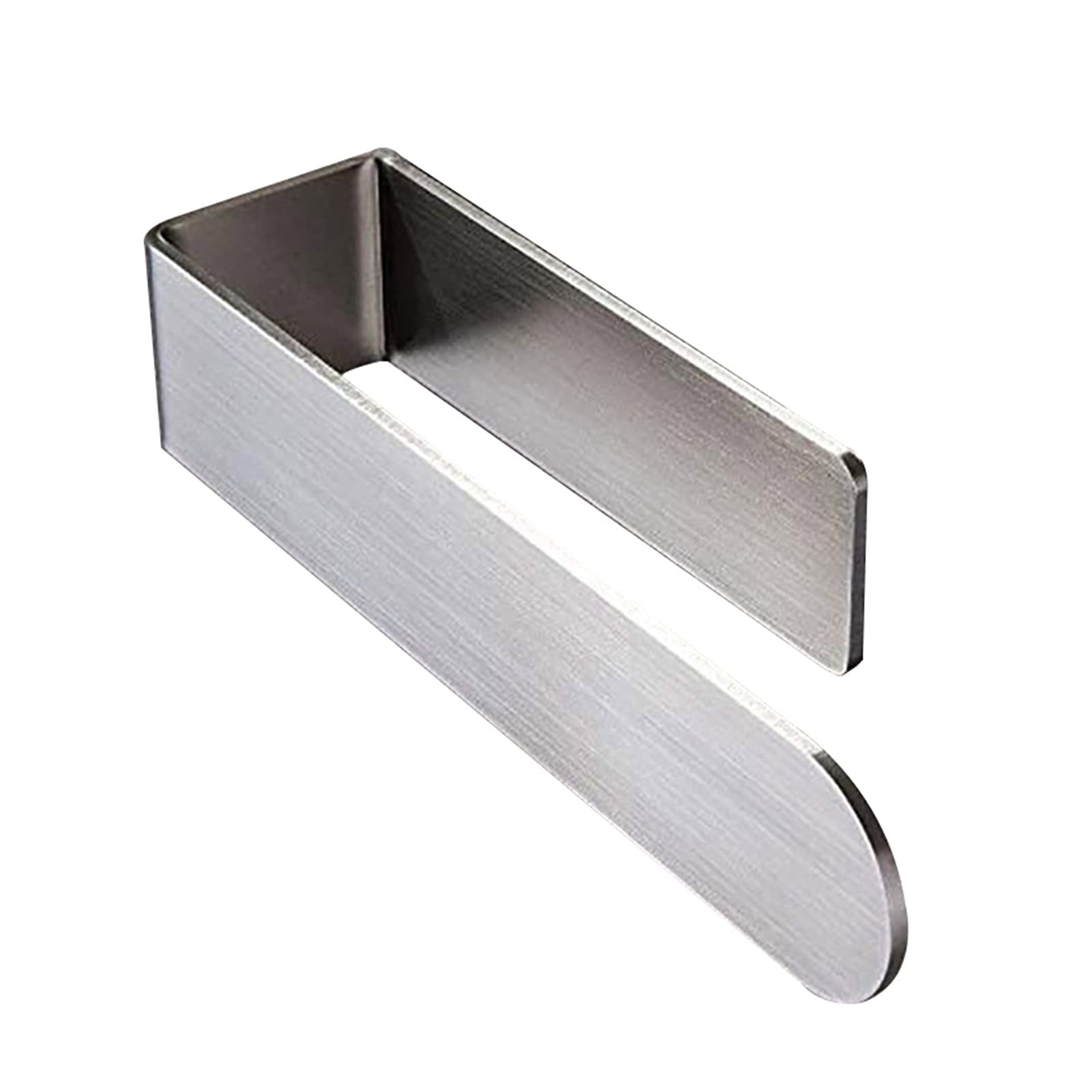 Stainless Steel Wall-Mounted Towel Holder - No Drill Bathroom & Kitchen Storage Shelf for Shower, Cleaning Rag Rack - Perfect for Home, Hotel, and Spa Use