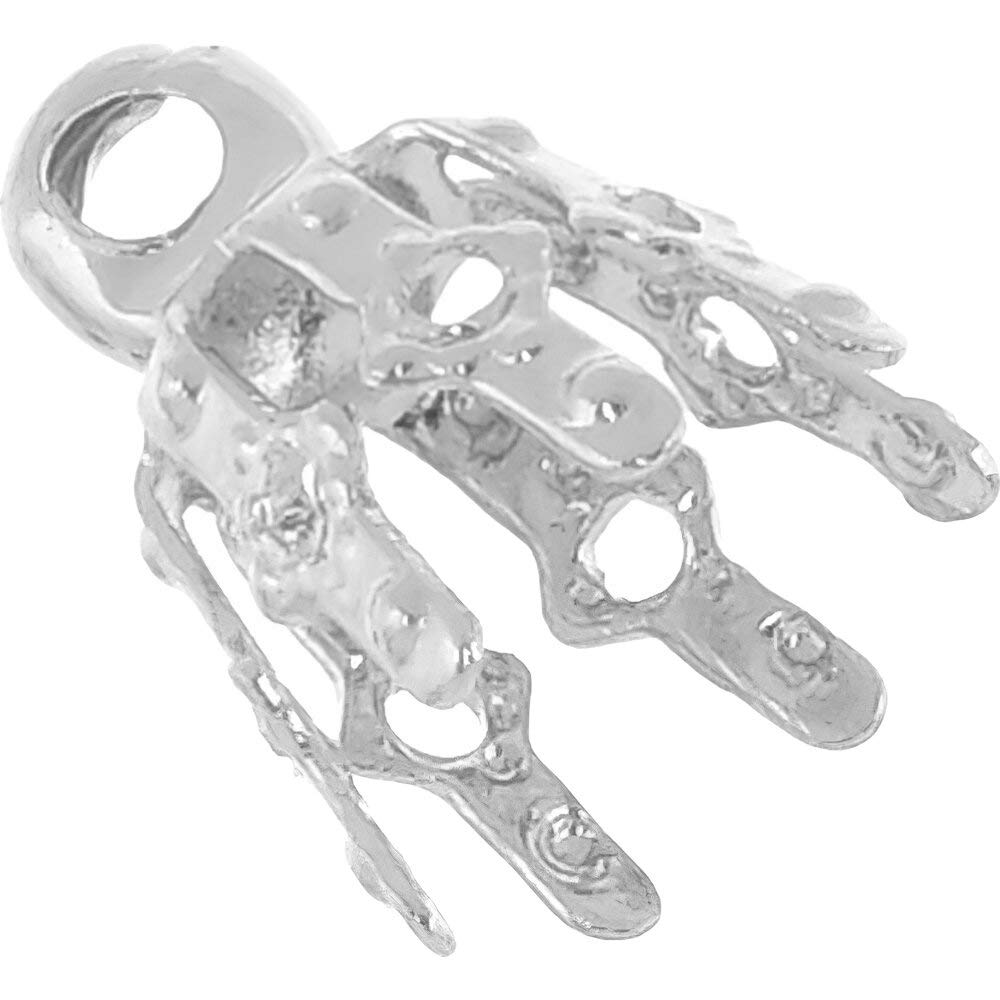 150pcs Bead Caps Necklace Chain Charm Bails for Jewelry Making - DIY Craft Supplies for Necklaces, Bracelets, and Earrings