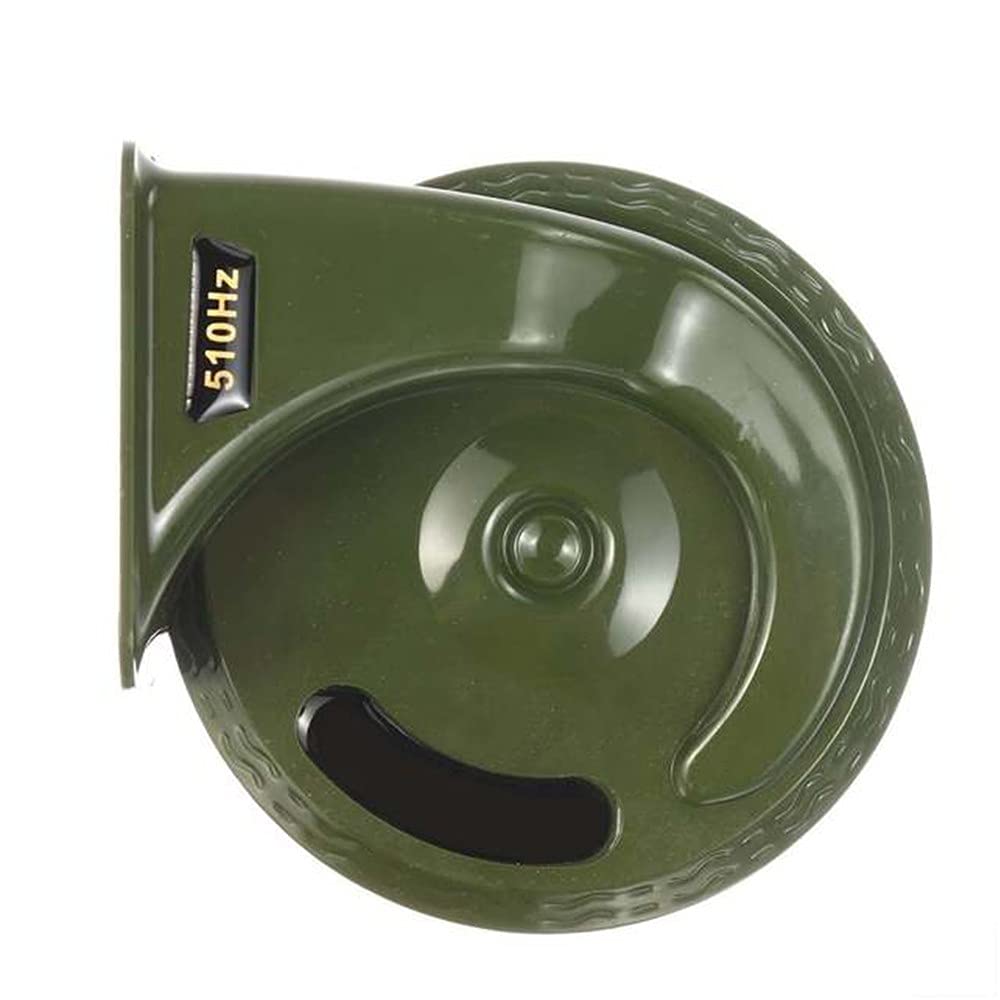 Super Loud 110dB Snail Car Air Horn - Electric Train Horn for Trucks, Cars, Motorcycles, Pickups & RVs | Perfect for Emergency Alerts & Off-Road Adventures