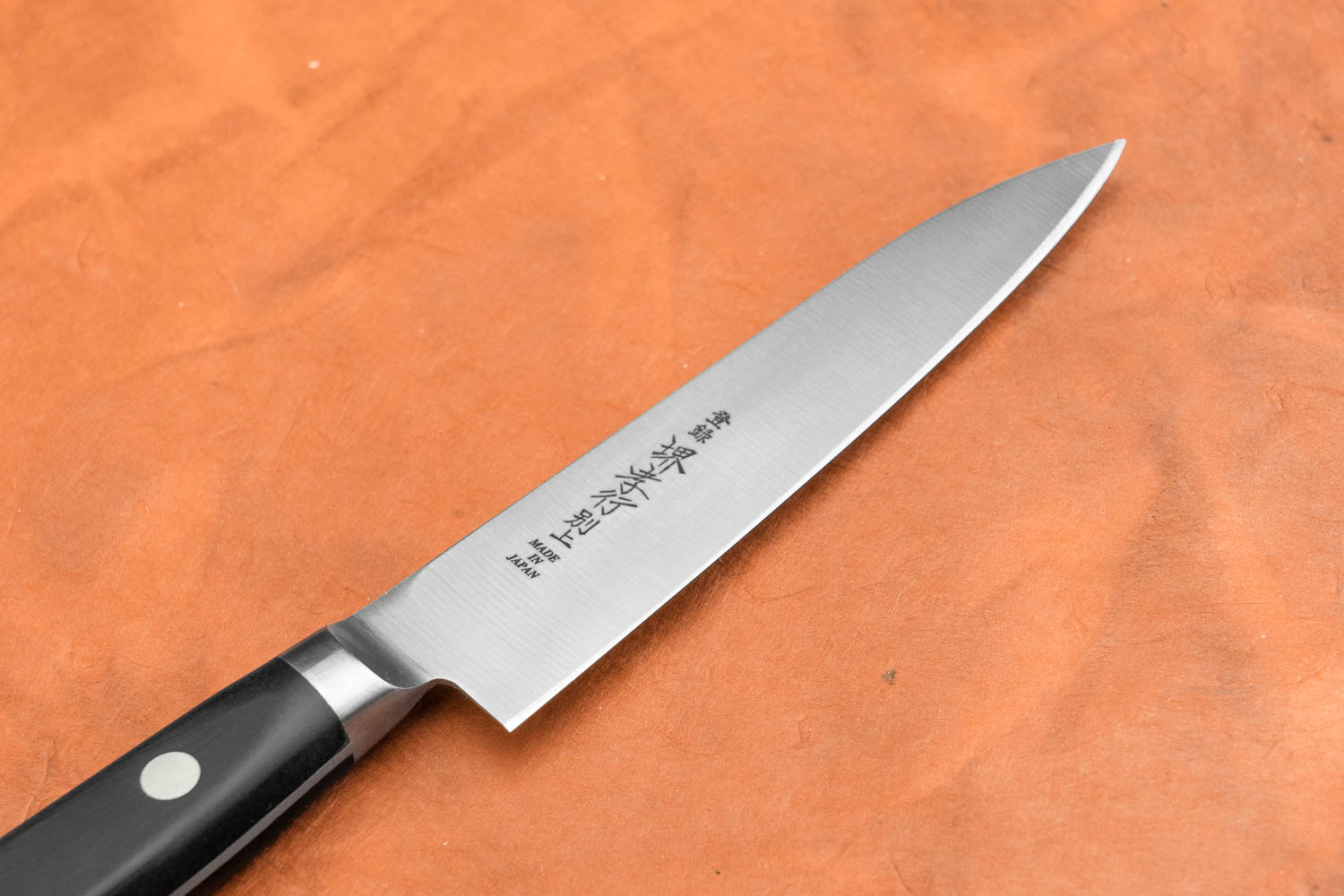 Premium Sakai Takayuki SK4 120mm Petty Knife - Japanese Stainless Steel Blade for Precision Slicing, Dicing & Garnishing - Perfect for Home Chefs & Professional Kitchens