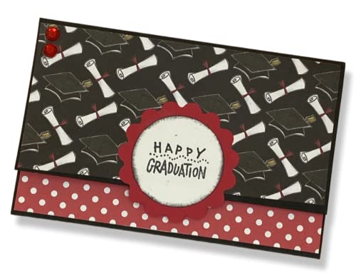 Graduation Gift Card & Money Holder - High School & College Graduation Card - Perfect for Graduation Parties, Gifts & Celebrations