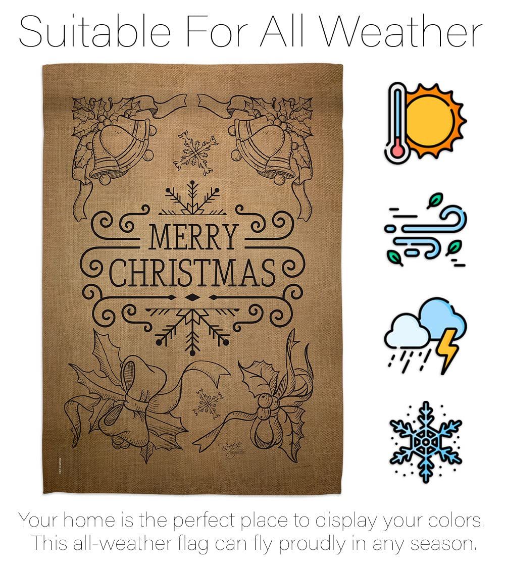 Festive Merry Bells Christmas Banner - 13