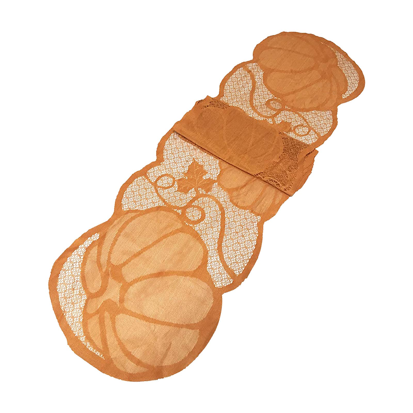 Fall Thanksgiving Table Decor - Maple Lace Rope Pumpkin Ornaments for Home & Party Decorations | Perfect for Thanksgiving Centerpieces, Wall Hangings & Seasonal Home Accents