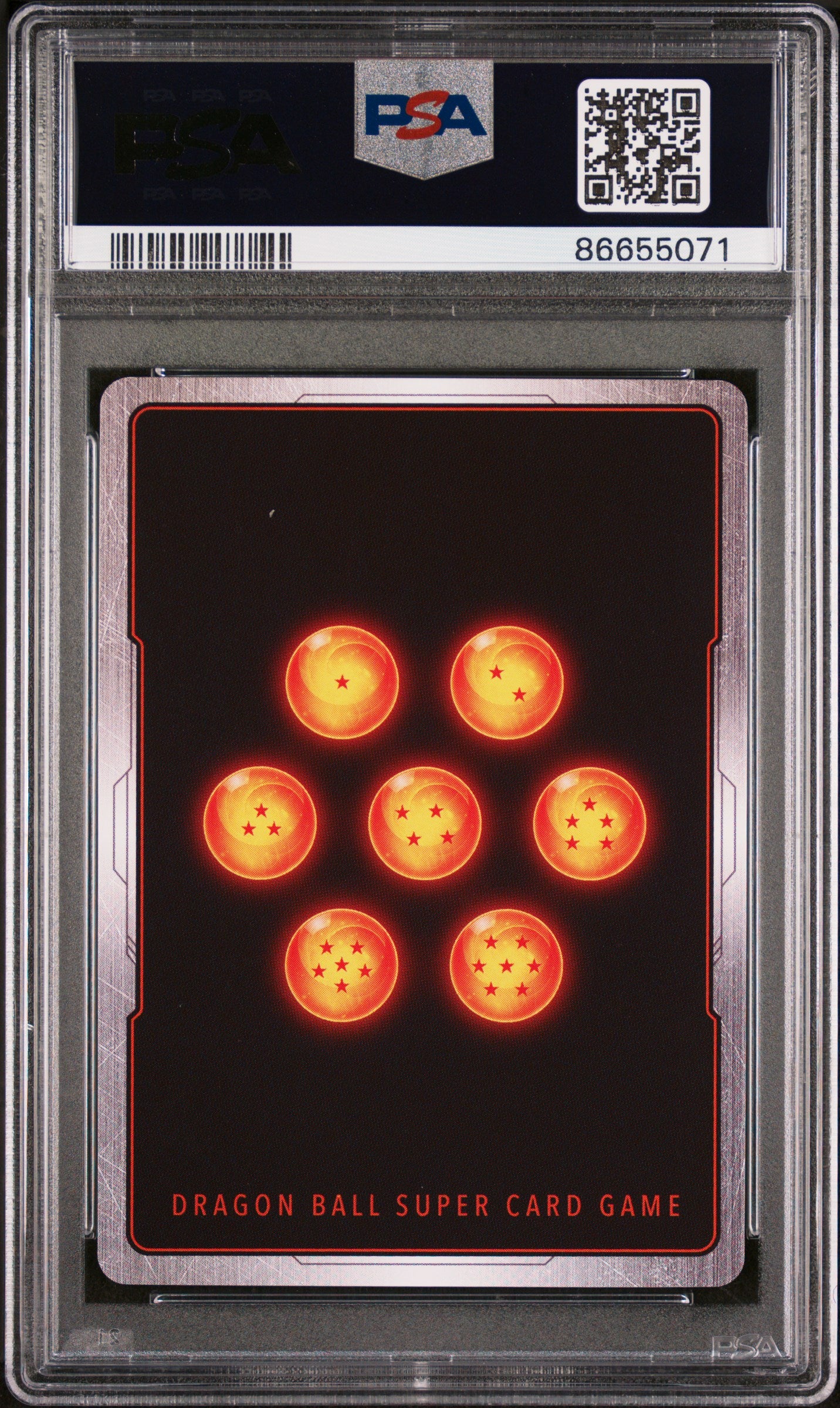 2018 DRAGON BALL SUPER Super Dash Negating FST SSB Goku #P 088 PSA 9 Graded Card - Perfect for Anime Collectors & Dragon Ball Z Fans Display