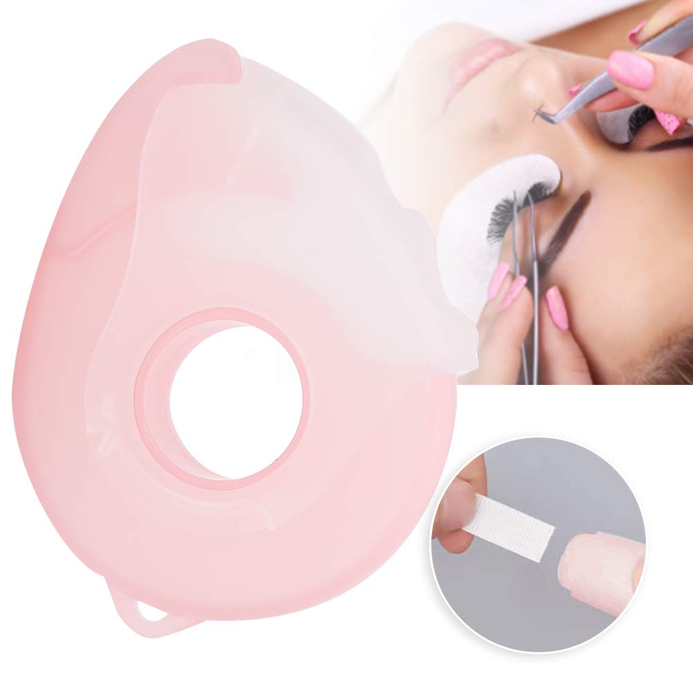 Professional Handheld Donut Tape Dispenser - Eyelash Extension Tool for Precise Grafting & Lash Application | Salon, Home & Travel Use