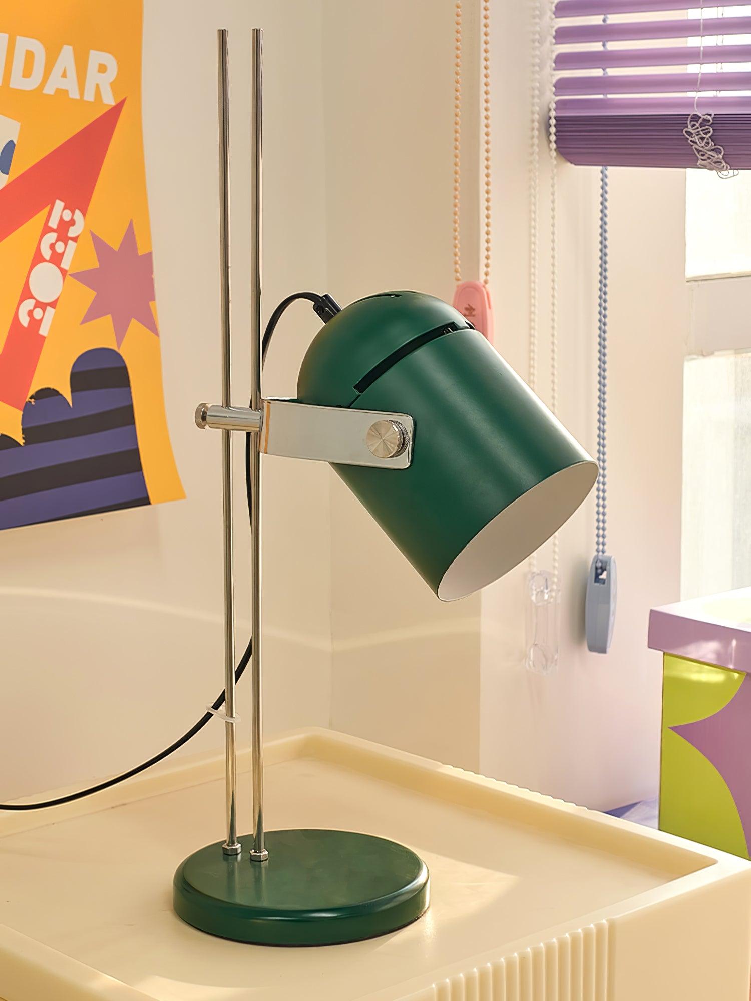 Adjustable Liftable LED Desk Lamp with Flexible Gooseneck - Perfect for Home Office, Study, Reading & Crafting
