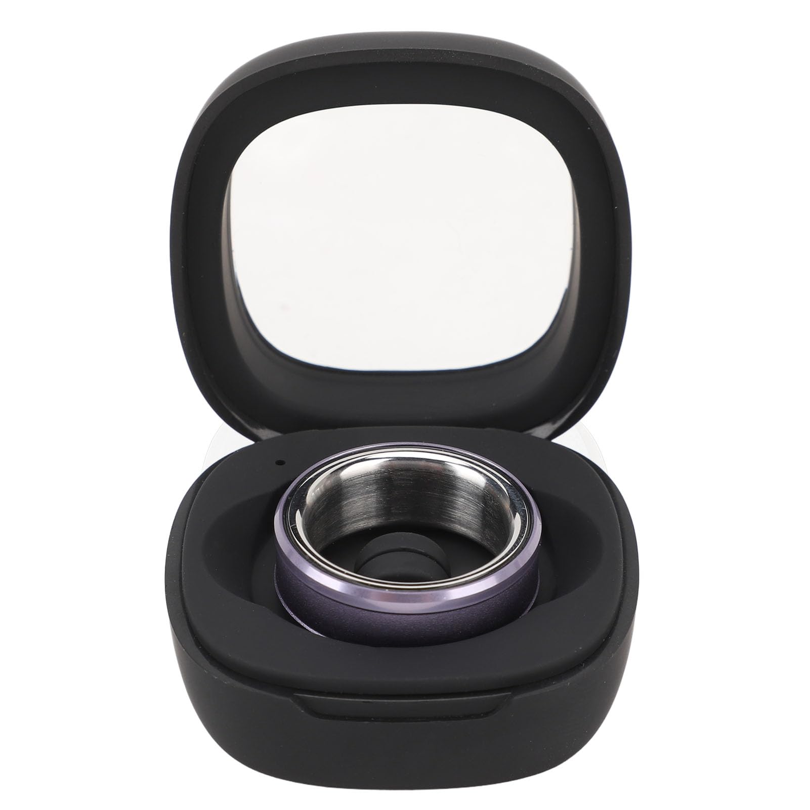 Smart Health Ring - Lightweight Fitness Tracker with Heart Rate Monitor, Sleep Tracking & Charging Case - Perfect Gift for Anniversary, Valentine's Day & Everyday Wellness (Black) - Wear for Workouts, Sleep Analysis & Daily Activity Tracking