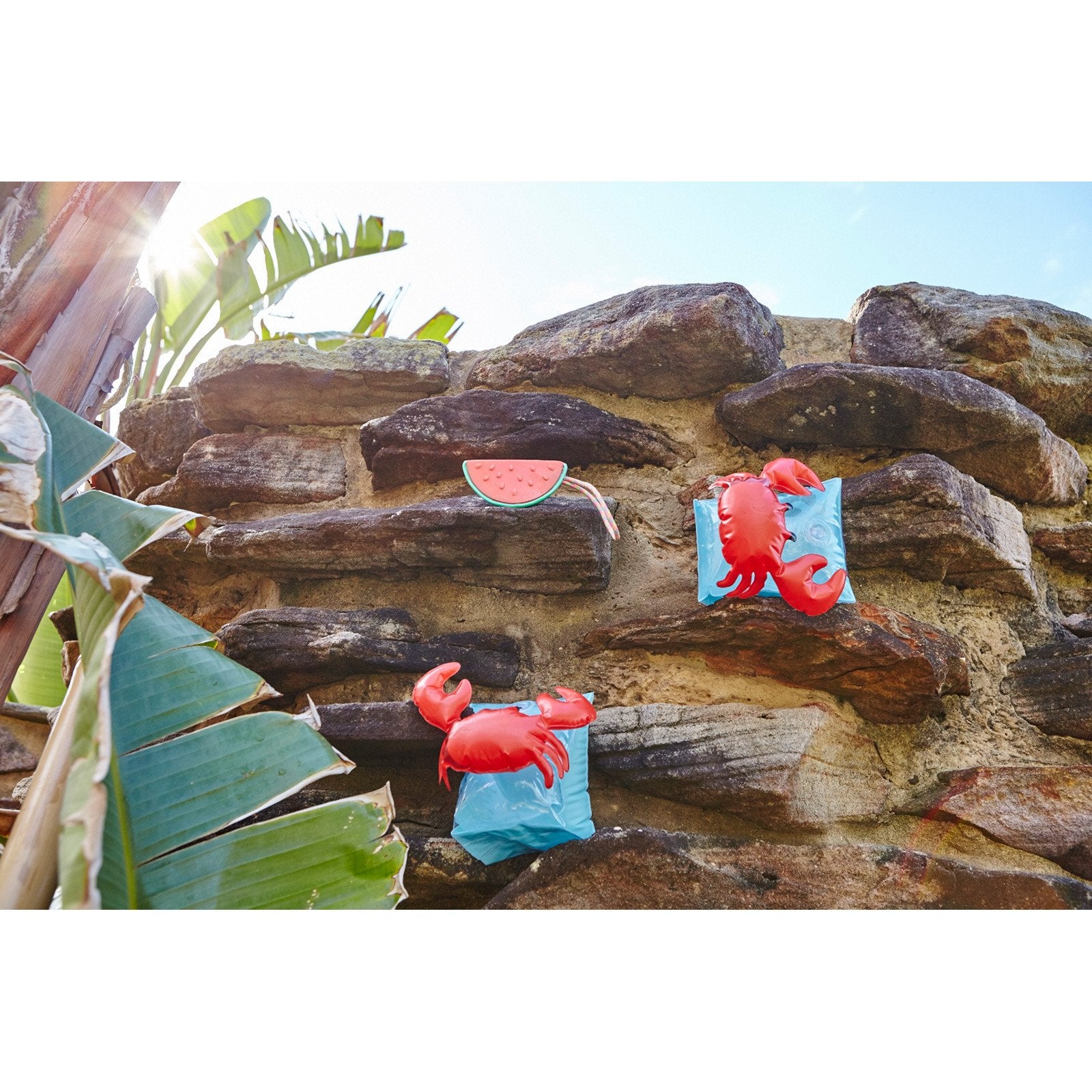 Float Bands Crabby - Adjustable Floating Wristbands for Kids & Adults - Perfect for Swimming, Pool Safety, and Water Activities