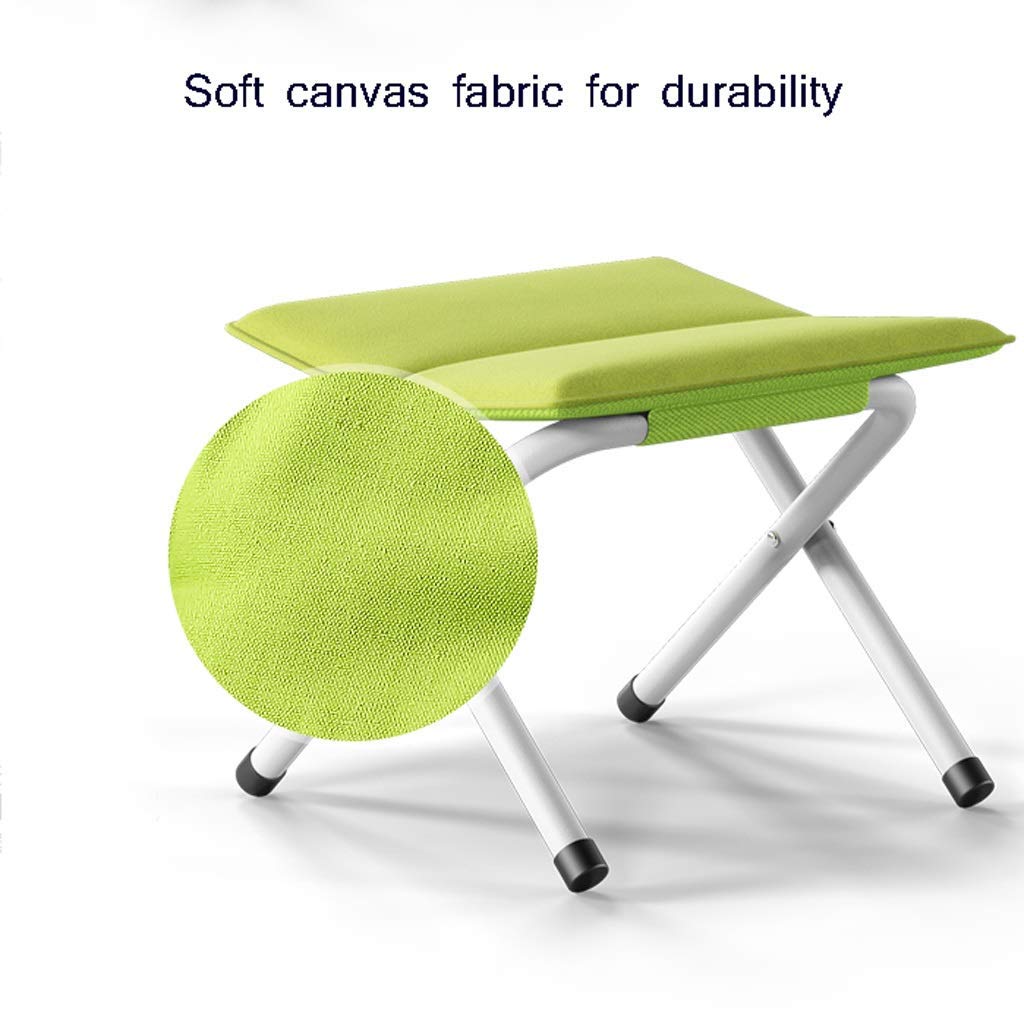 Portable Folding Step Stool with Cushion - Lightweight & Sturdy 34x33x33cm Purple Step Stool for Adults - Perfect for Home, Outdoor, Fishing, Camping & Gardening