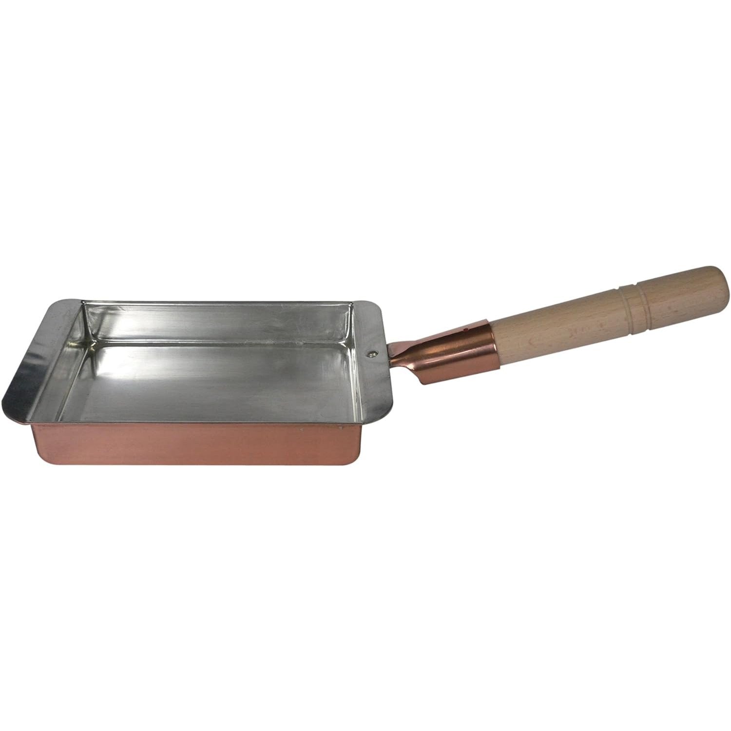 Premium Marushin Copper Tamagoyaki Pan - Authentic Kansai Style Japanese Omelette Frying Pan 8.3x10 Inches - Perfect for Making Fluffy Japanese Omelettes, Sushi Rice Rolls & Home Cooking