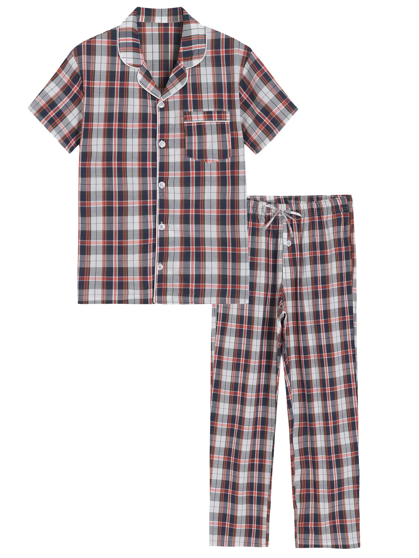 **Couples Matching Pajama Sets for Men & Women - Button Down Sleepwear for Valentine's Day, Anniversary & Cozy Nights**