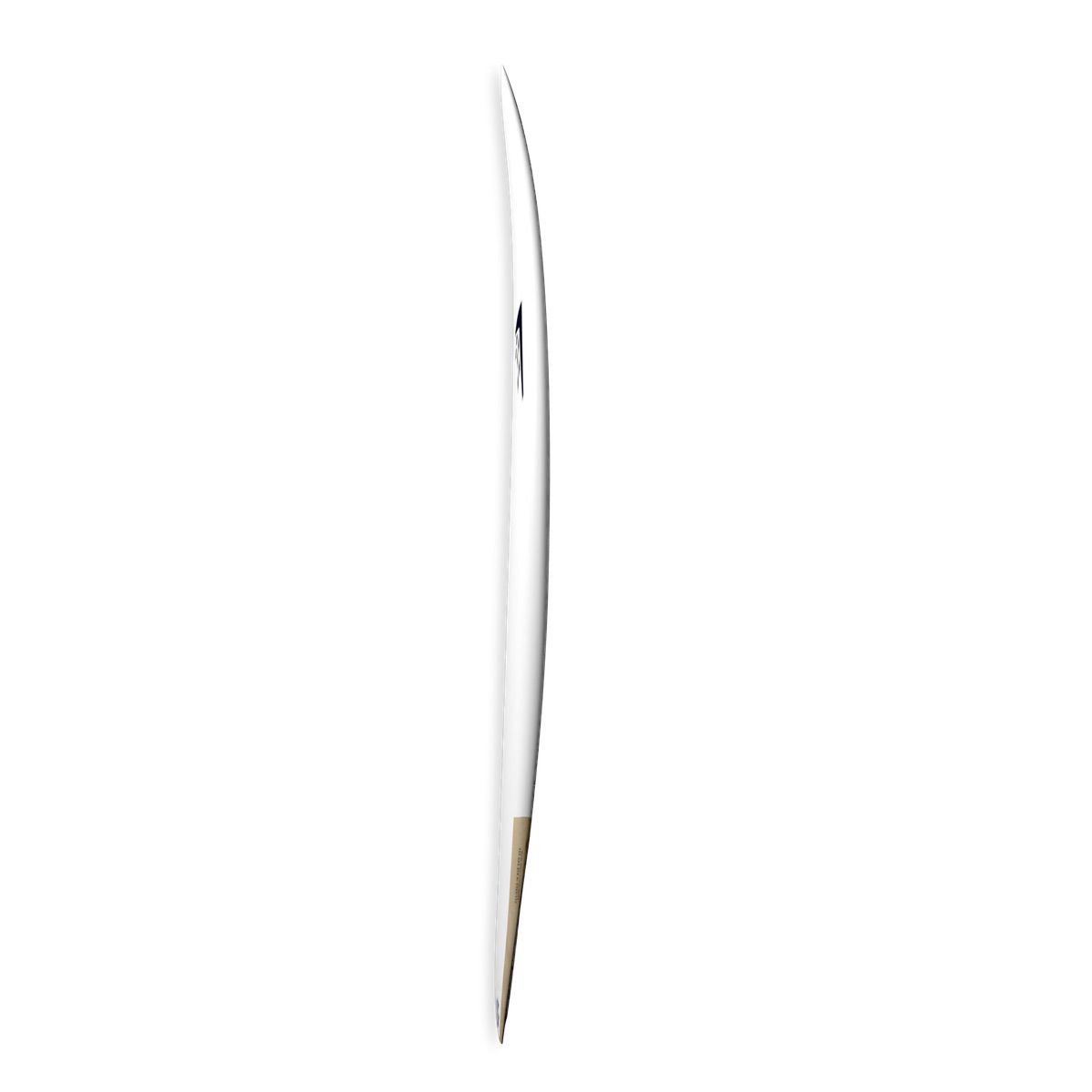 Machado Seaside 5'6 Surfboard - Helium White FCS2 Fin System - Perfect for Small Waves & Beach Breaks
