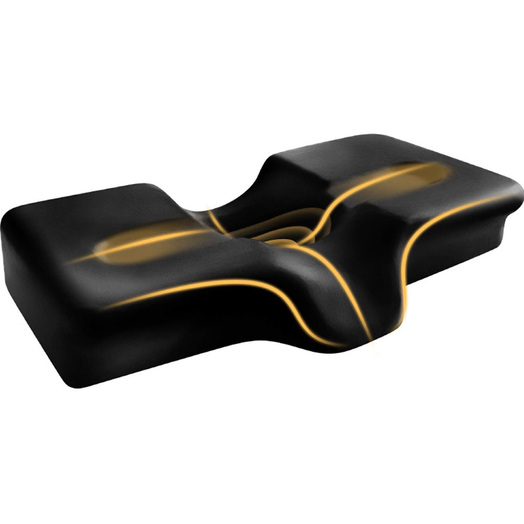 YRDZ Cervical Pillow for Neck Pain Relief - Butterfly Shaped Memory Foam Pillow Supports Spine Alignment - Perfect for Side Sleepers, Office Workers & Travelers