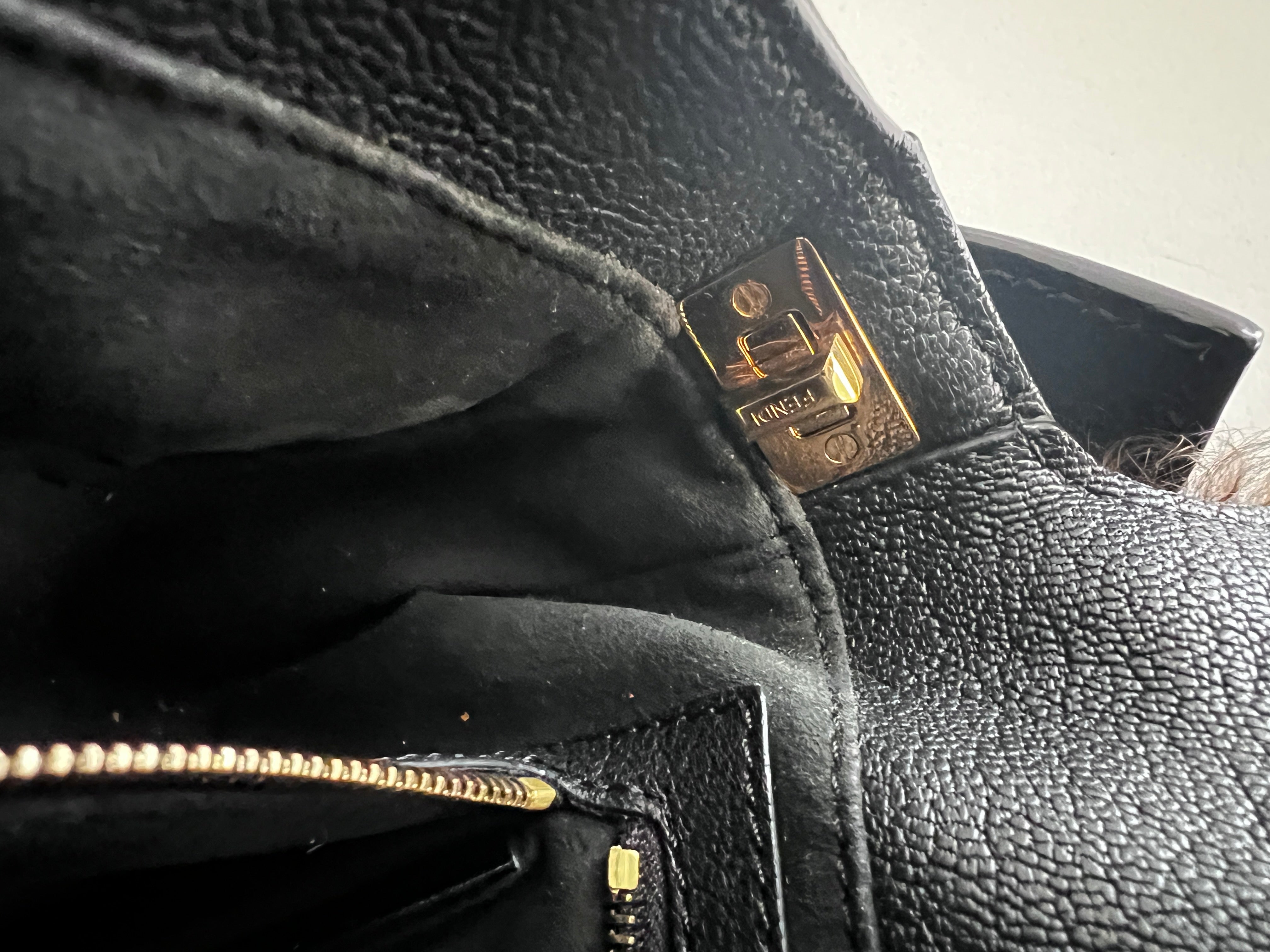 Fendi Byzantine Fur Baguette Bag - Luxury Designer Crossbody Purse for Women | Perfect for Parties, Evening Events & Fashion Accessories