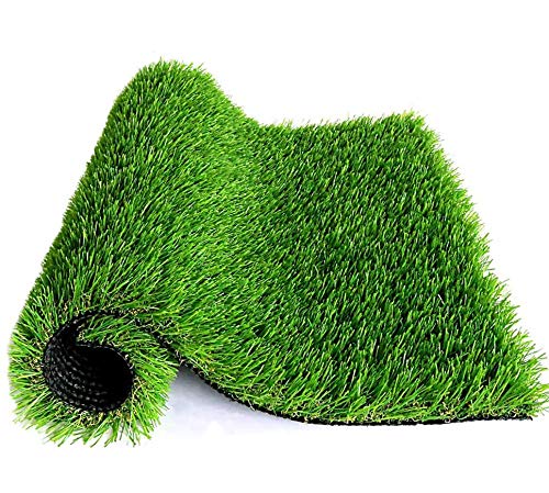Premium 6' x 12' Artificial Grass Turf (72 sq ft) - 6 Pack Realistic Pet-Friendly Indoor/Outdoor Turf with Drainage Mat for Dogs, Cats - Perfect for Garden, Patio, Balcony & Backyard Landscaping