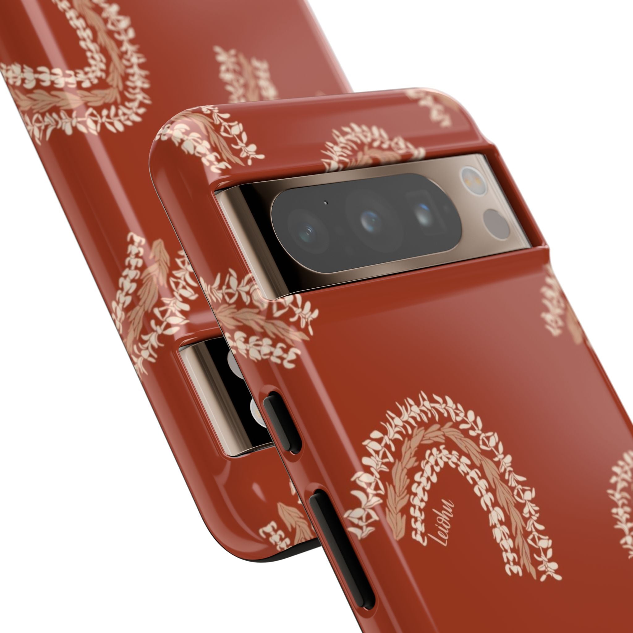 Authentic Hawaiian Ānuenue Lei - Colorful Flower Necklace for Google Pixel Phone Accessories - Perfect for Luau Parties, Graduations, and Hawaiian-Themed Events