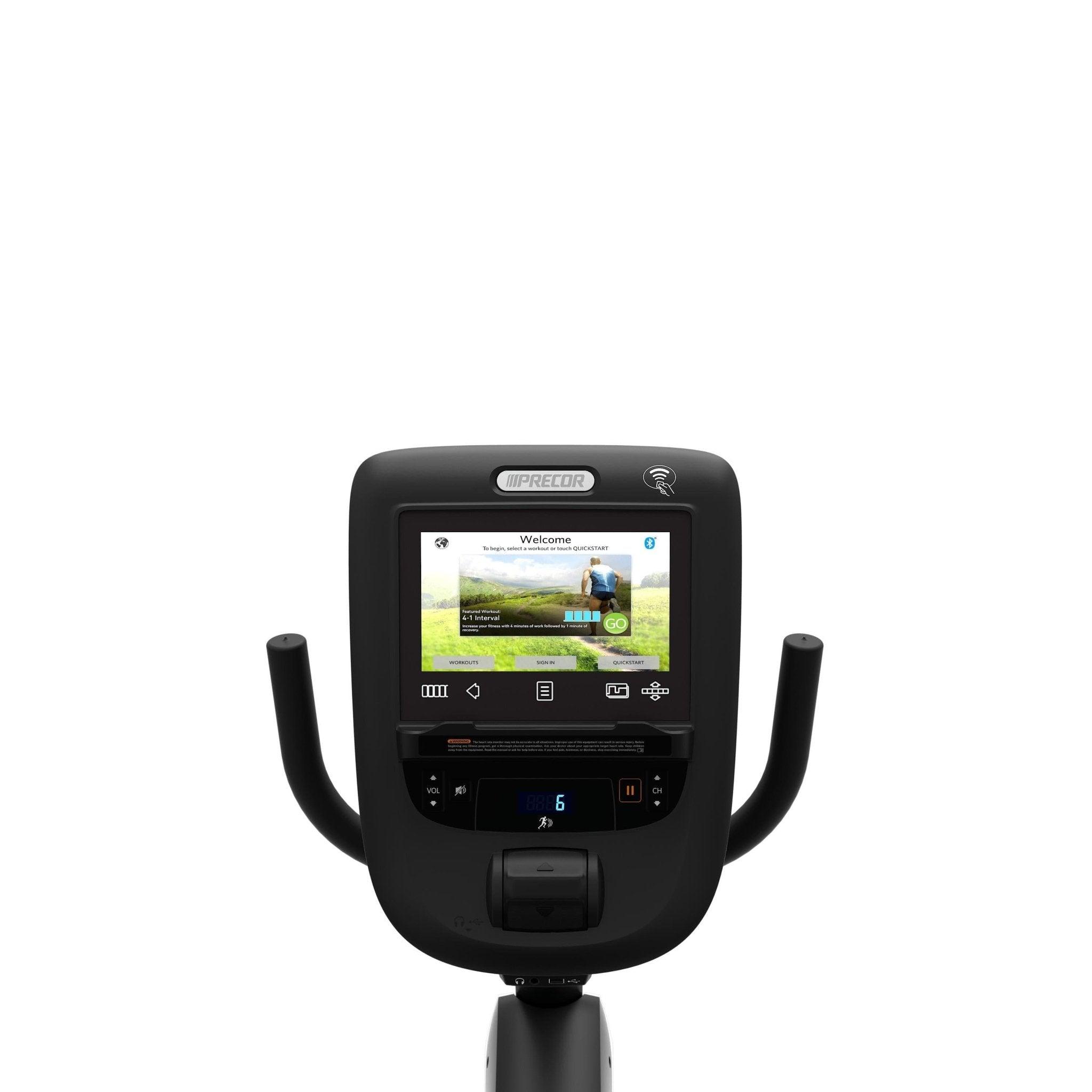 Precor RBK 865 Recumbent Exercise Bike for Home Gym - Low-Impact Cardio Workout for Seniors & Rehabilitation