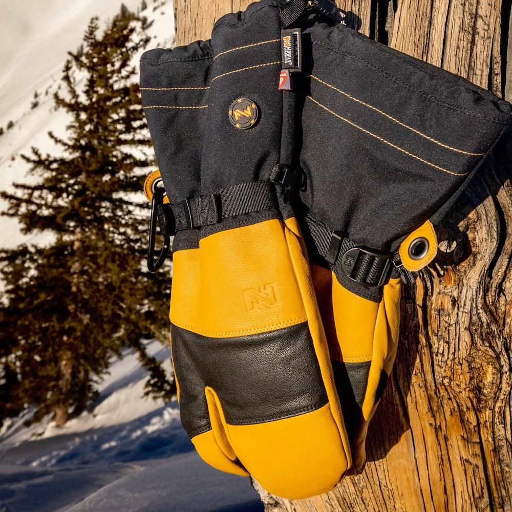 Alta Hybrid Heated Snow Mittens for Men & Women - Waterproof Winter Gloves with Rechargeable Battery - Perfect for Skiing, Snowboarding & Outdoor Activities