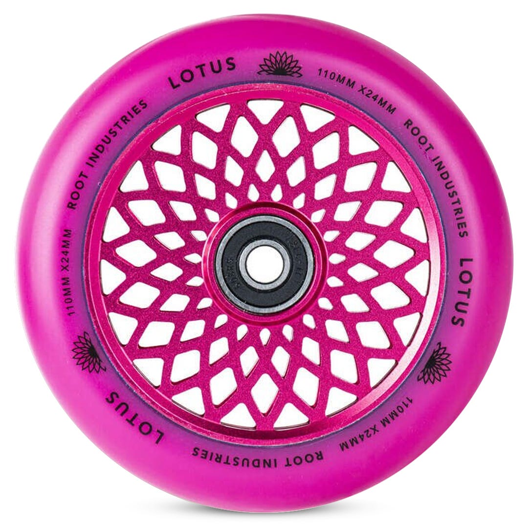 Root Industries Lotus Wheels - Premium Skateboard Wheels for Smooth Rides | Perfect for Street Skating & Park Tricks