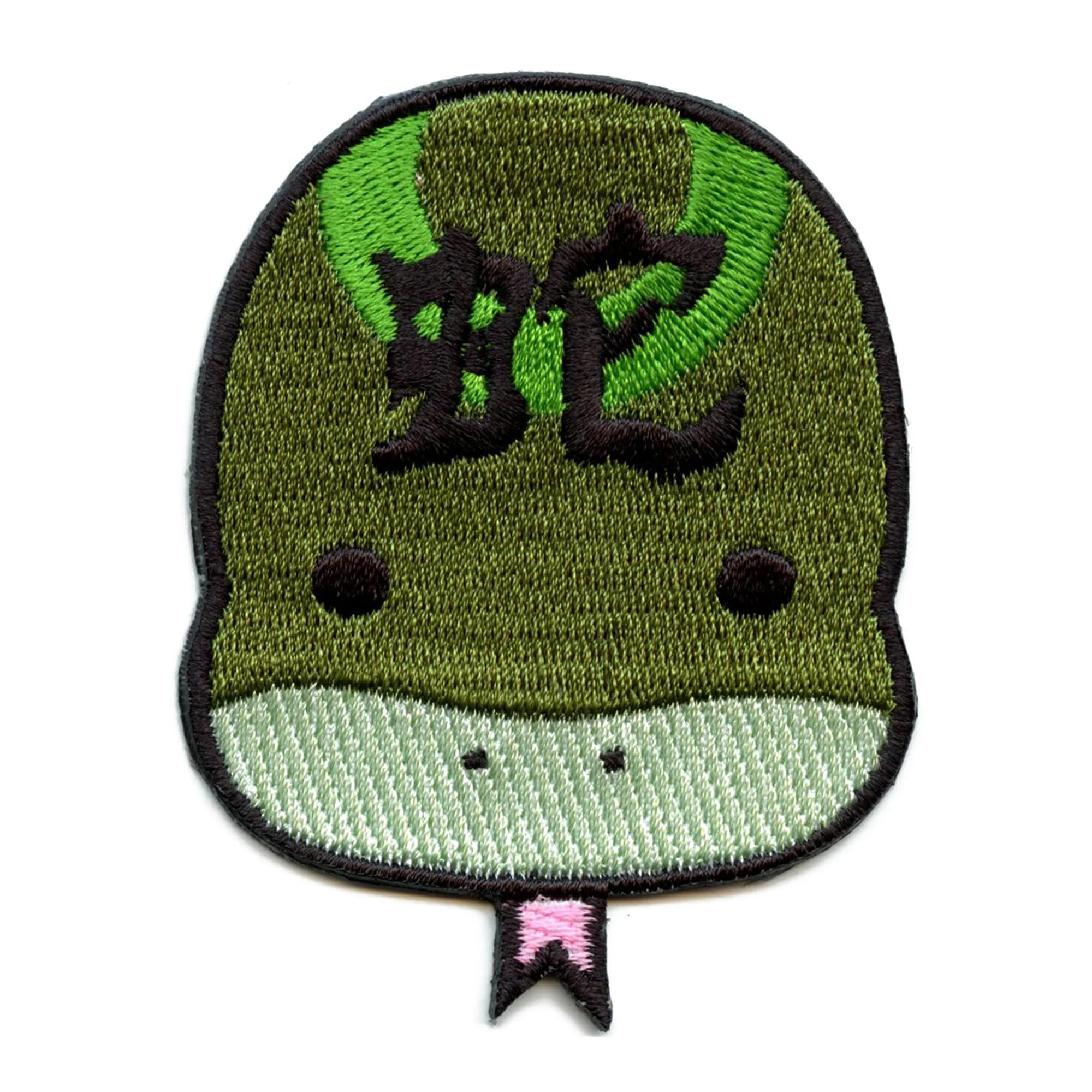 Chinese Zodiac Snake Embroidered Iron On Patch - DIY Sew On Applique for Clothing, Hats, Bags - Perfect for Costumes, Fashion DIY, and Gift Giving