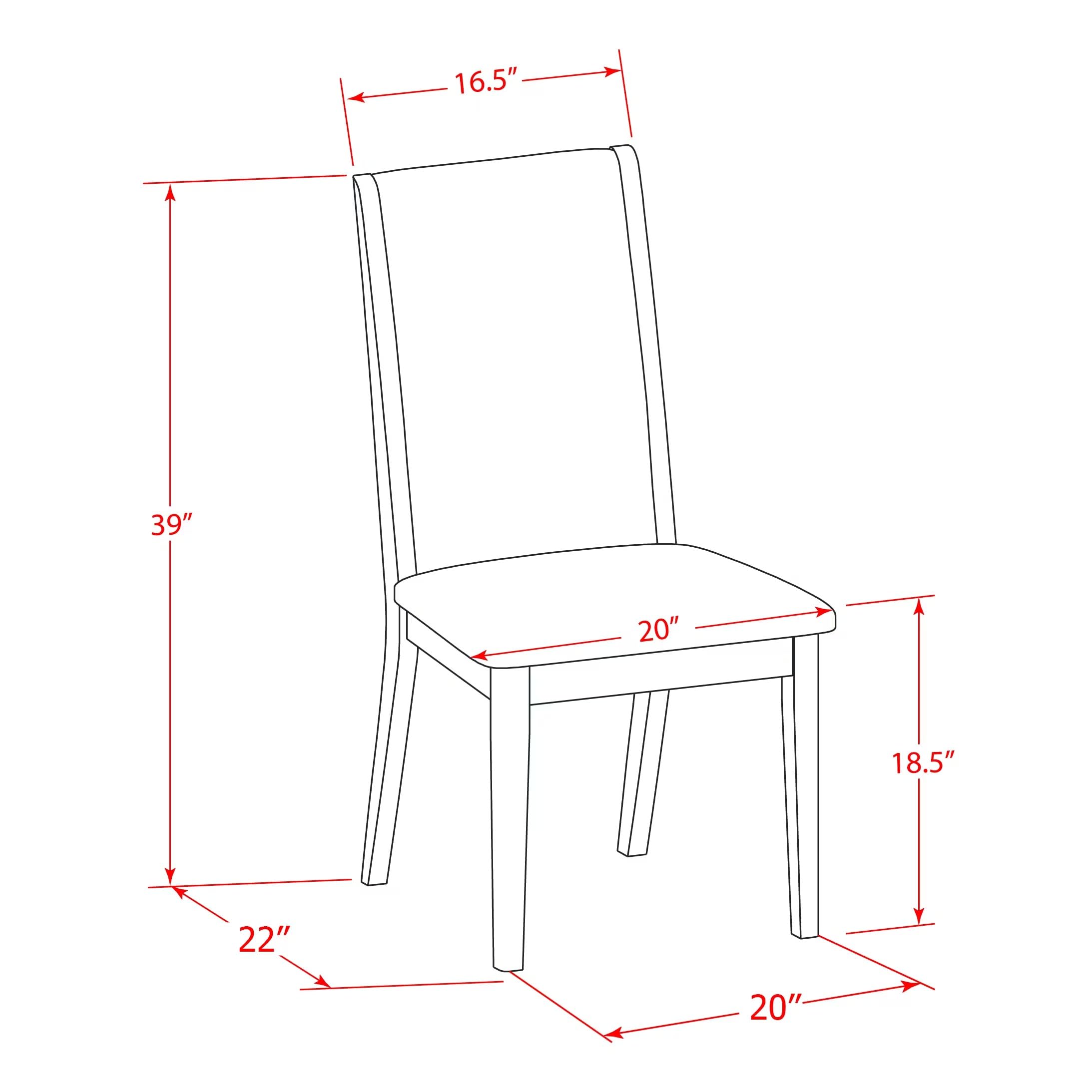 East West Furniture 5-Piece Kitchen Table Set for 4 - 36x60 Inch Rectangle Dining Table with V-Legs & 4 Shitake Linen Fabric Parsons Chairs, Multi-Color - Perfect for Small Dining Rooms, Breakfast Nooks, and Cozy Family Meals