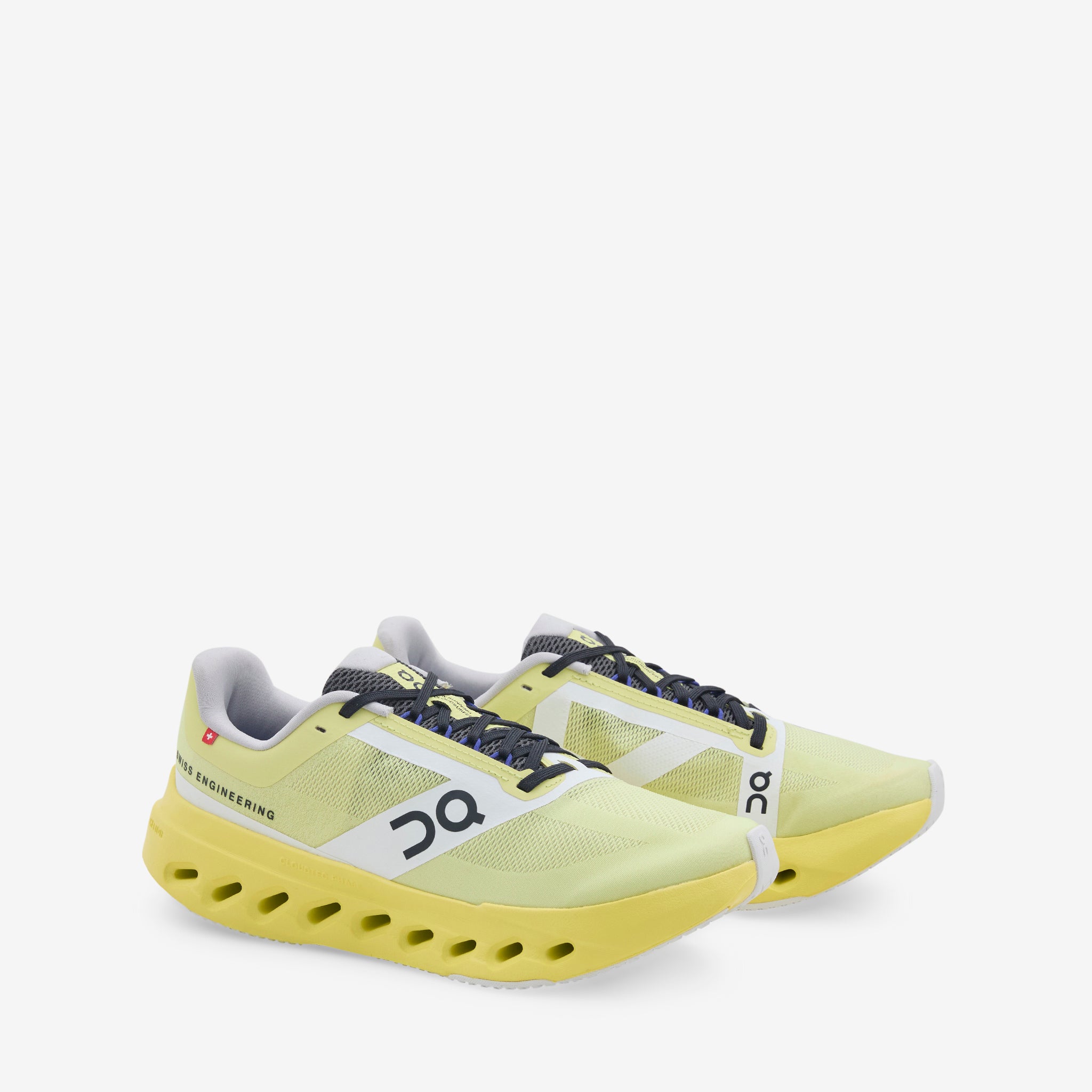 Cloudsurfer Next Z5 Limelight Running Shoes - White | Lightweight Cushioned Sneakers for Men & Women | Perfect for Road Running, Jogging & Gym Workouts
