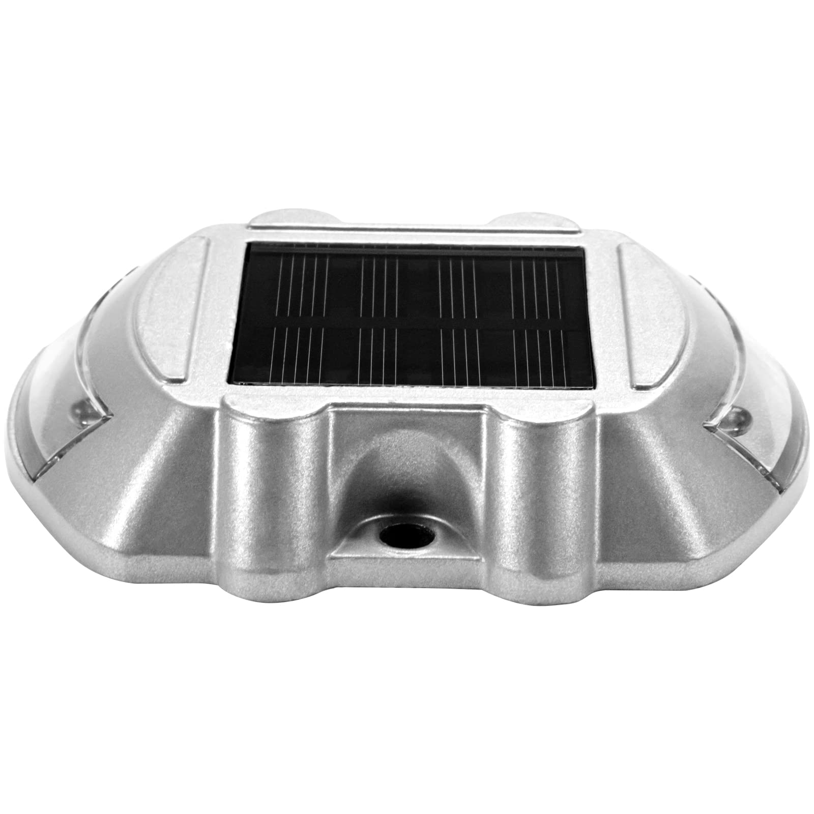 Happybuy 16-Pack Solar Driveway Lights - Bright White Outdoor Waterproof Wireless Solar Deck Lights with 6 LEDs for Path, Garden, Walkway, Sidewalk & Steps | Perfect for Driveway Marking, Landscape Lighting & Night Safety