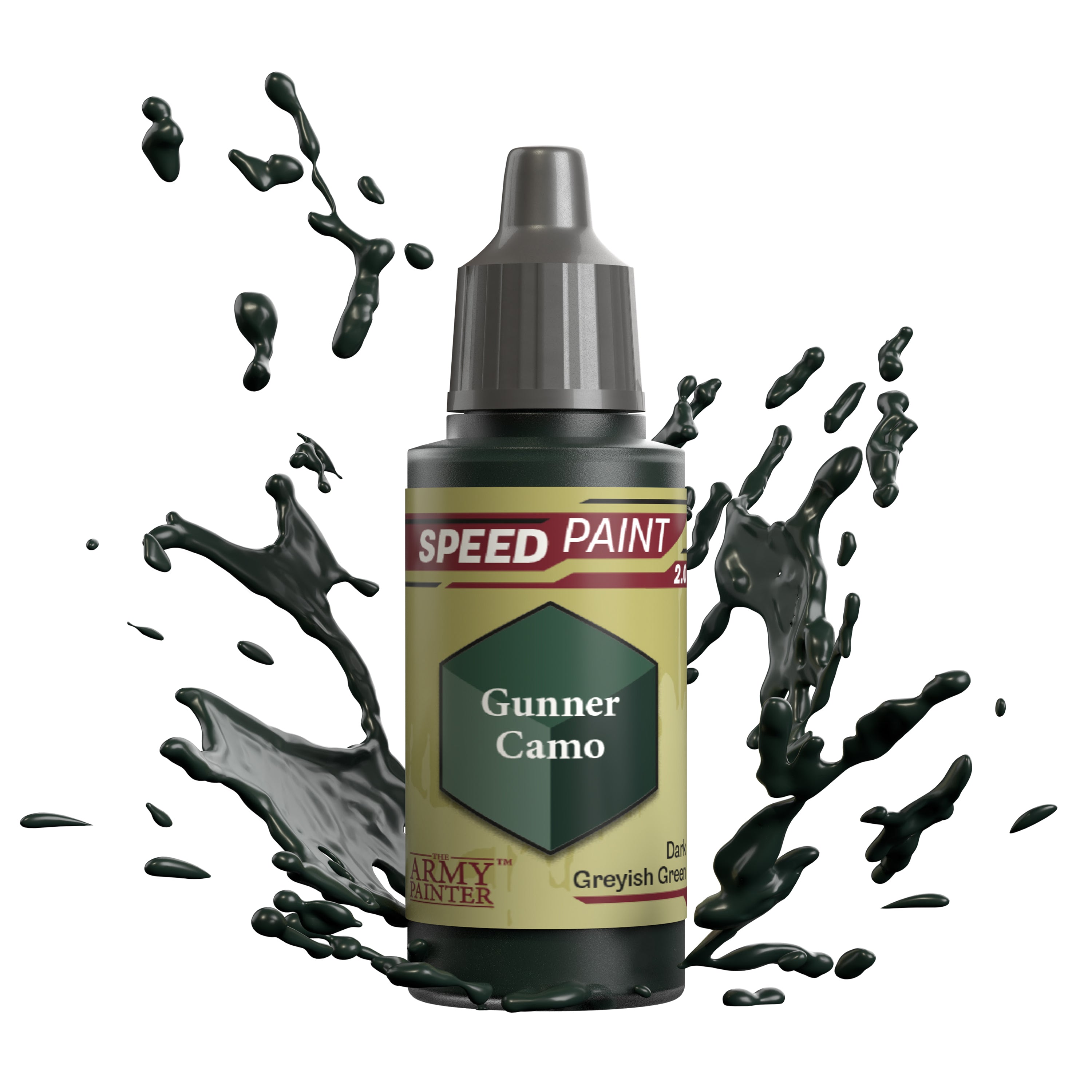 Speedpaint Gunner Camo - Fast-Drying Model Paint for Miniatures & Wargaming - Perfect for Tabletop Gaming, Warhammer, and DIY Craft Projects