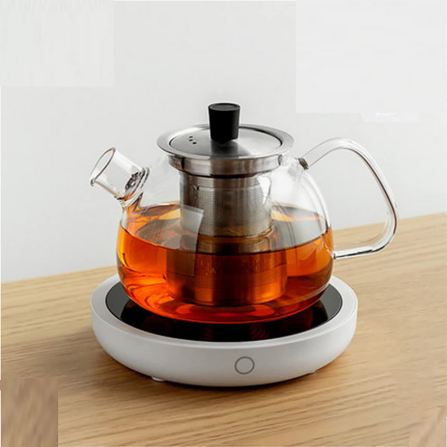 Verve Jelly Electric Coffee Mug Warmer - 3 Adjustable Temperature Settings, 4H Auto Shut Off, Keeps Tea, Coffee & Milk Warm - Perfect for Office, Home Desk & Dorm Room Use