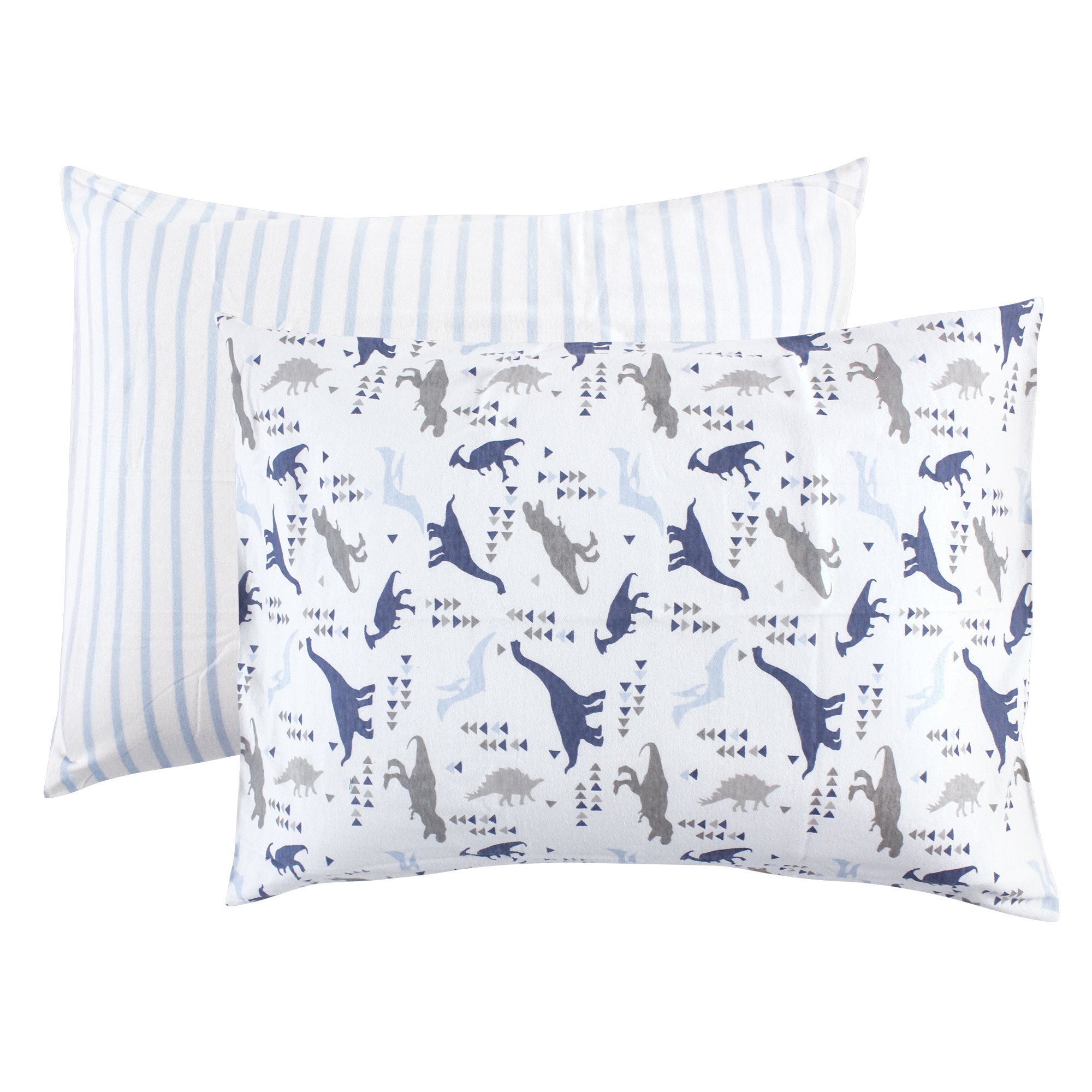 Organic Cotton Unisex Baby & Toddler Pillowcase - Dinosaur Print, Hypoallergenic & Breathable | Perfect for Nursery, Daycare & Travel