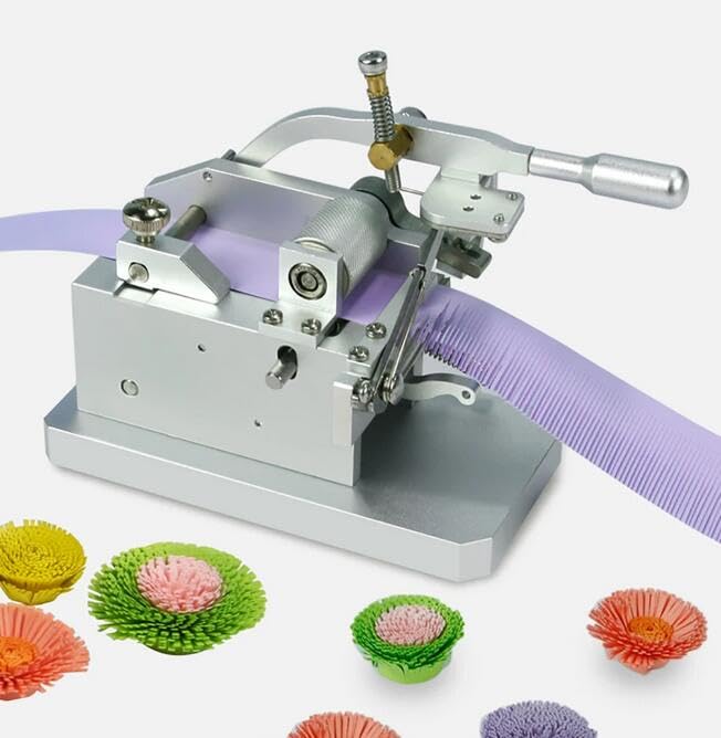 DIY Paper Quilling Machine - 3D Handmade Paper Art Tool for Tassels, Flowers & Card Making | Manual Paper Cutting Roller for Craft Projects (Type A) | Perfect for Scrapbooking, Home Decor & Gift Wrapping