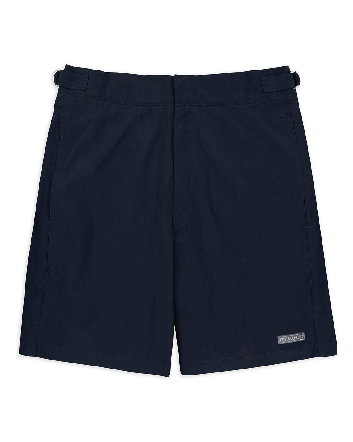 Men's Quick-Dry Chino Swim Shorts - Navy Blue - Comfortable & Stylish for Beach, Pool, and Summer Vacations