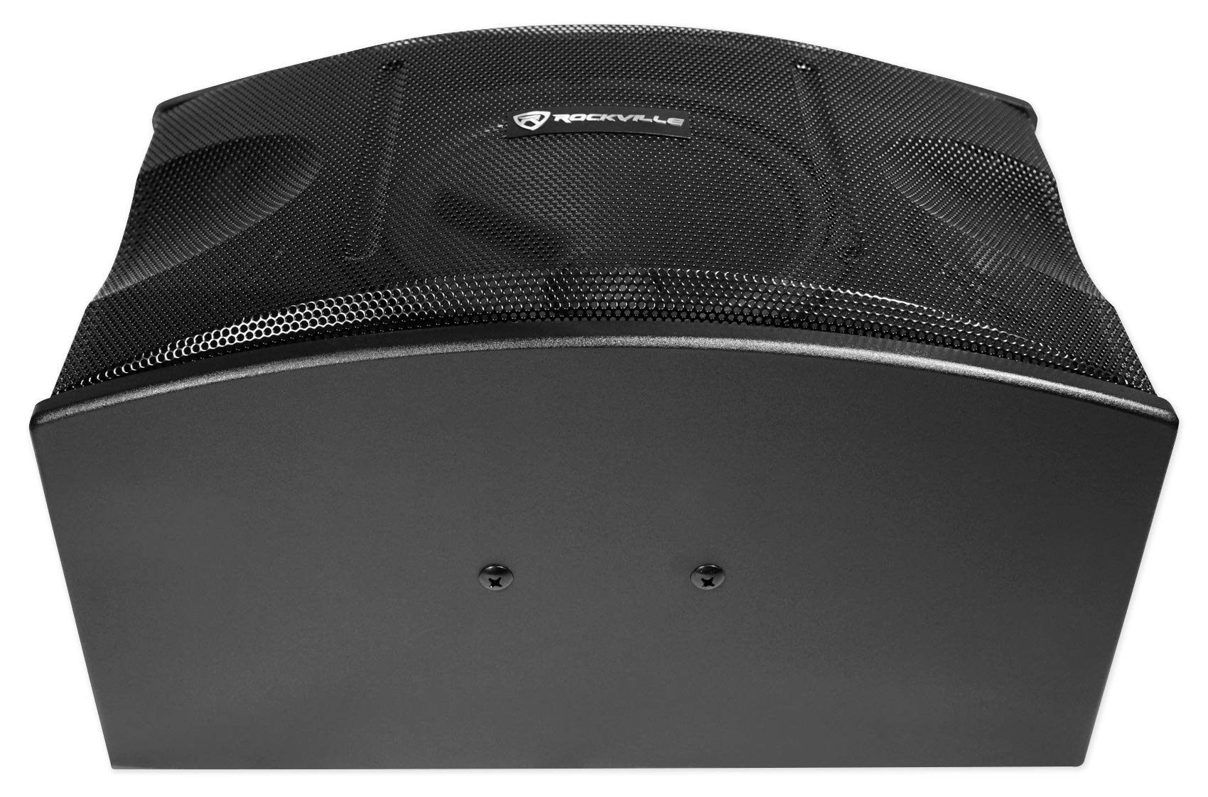 Rockville KPS10 10-Inch 3-Way 1200W Professional Karaoke Speaker System with Adjustable Speaker Stands - Perfect for Home Parties, Live Performances, and Outdoor Events