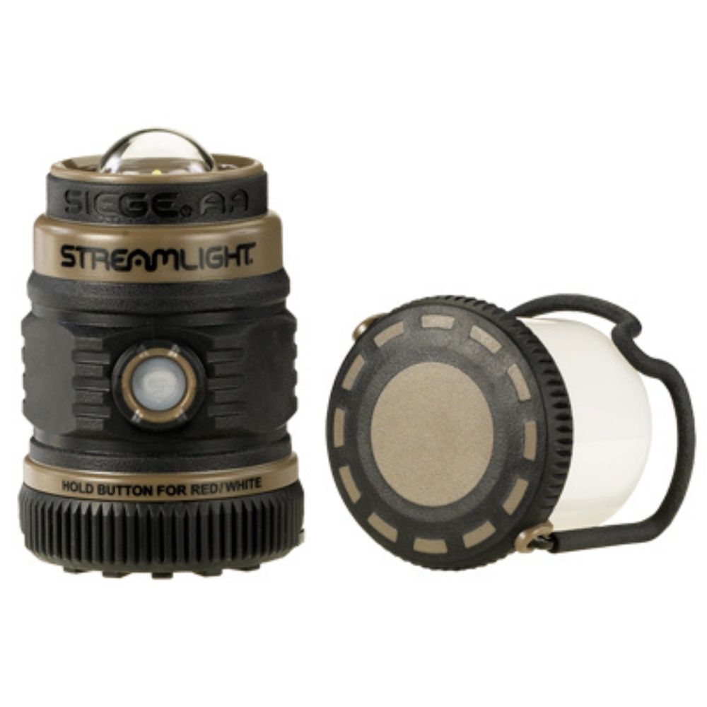 Streamlight Siege AA Rechargeable LED Lantern - Bright 360° Light for Camping, Hiking, Emergency & Power Outages