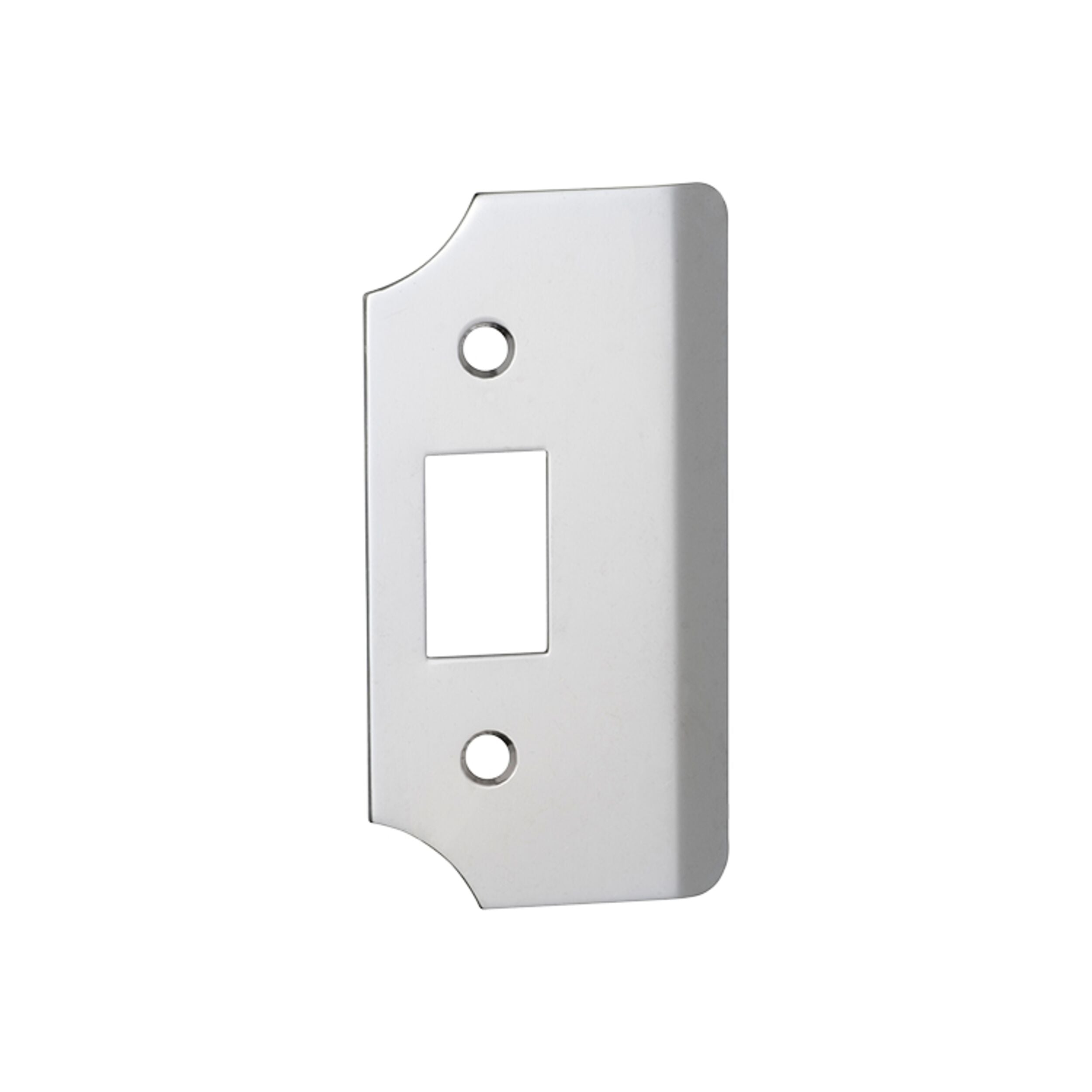 Universal 2238 Rebate Kit Extension Plate - Chrome Plated (88mm x 45mm) for Cabinet Hardware, Door Handles & Furniture Installation