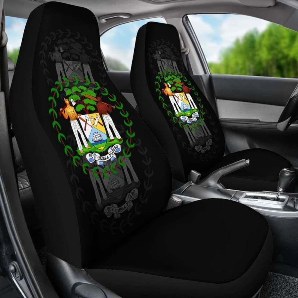 Premium Belize Car Seat Covers (Set of 2) - Universal Fit for Most Vehicles - Waterproof & Breathable Fabric - Perfect for Road Trips, Daily Commute & Pet Protection